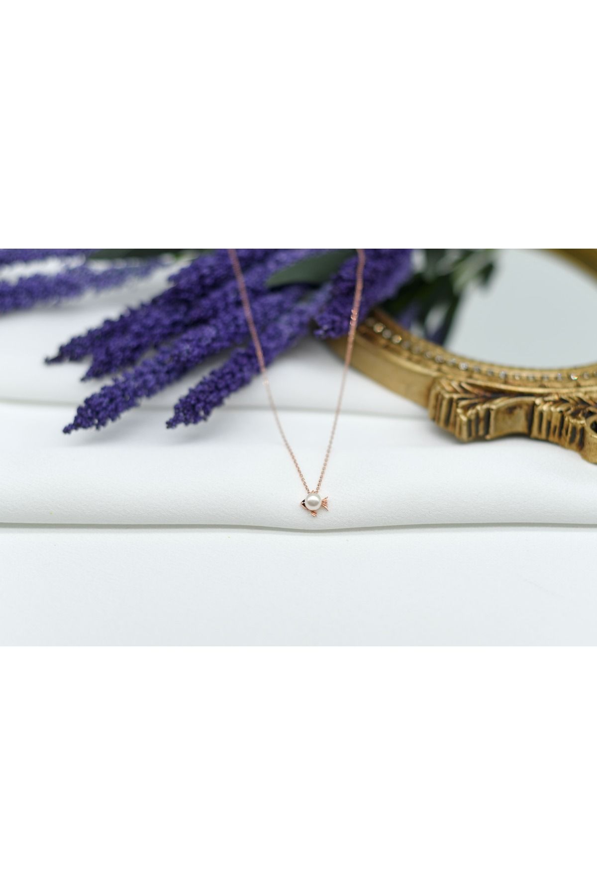 Ocean Silver & Jewelry Balon Balık Figürlü Gümüş Kolye