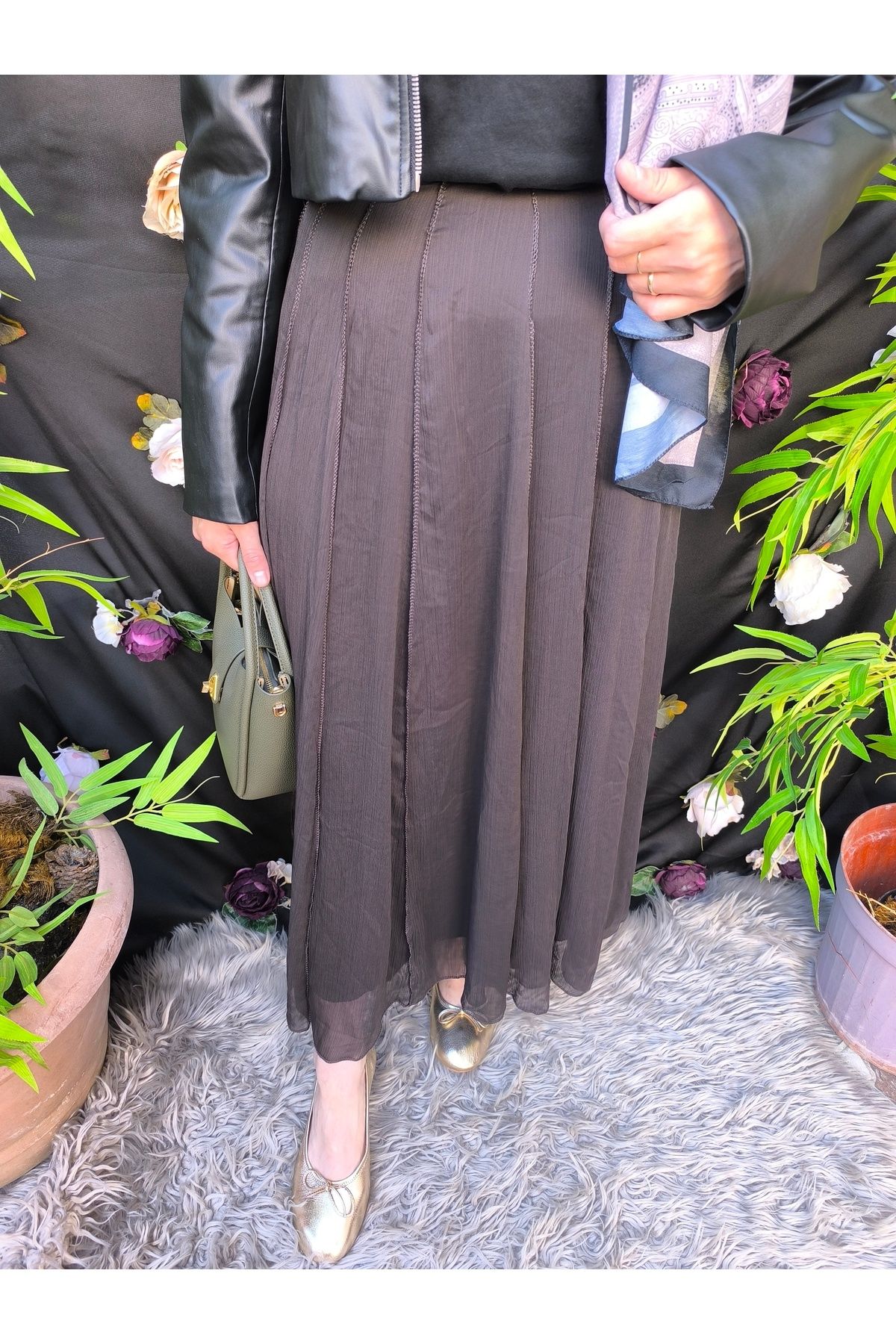 MODA Şifon etek