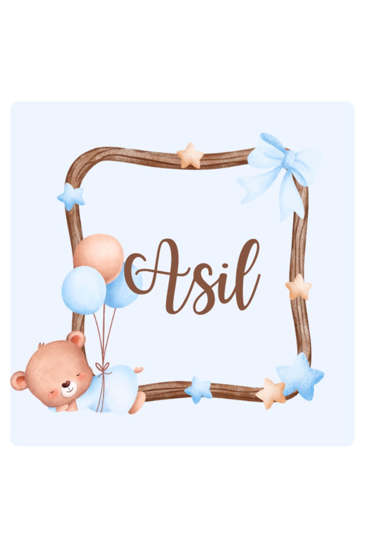 cutart Kişiye Özel Isimli Tarihli Bebek Doğum Mevlid Söz Nişan Kına Düğün Madlen 96 Adet 4cm Sticker