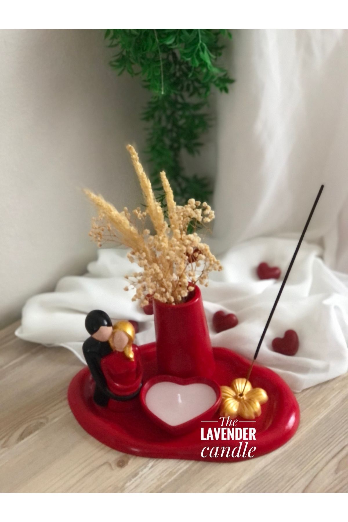 SerenityHaven Dekoratif Sevgili set sevgililer günü