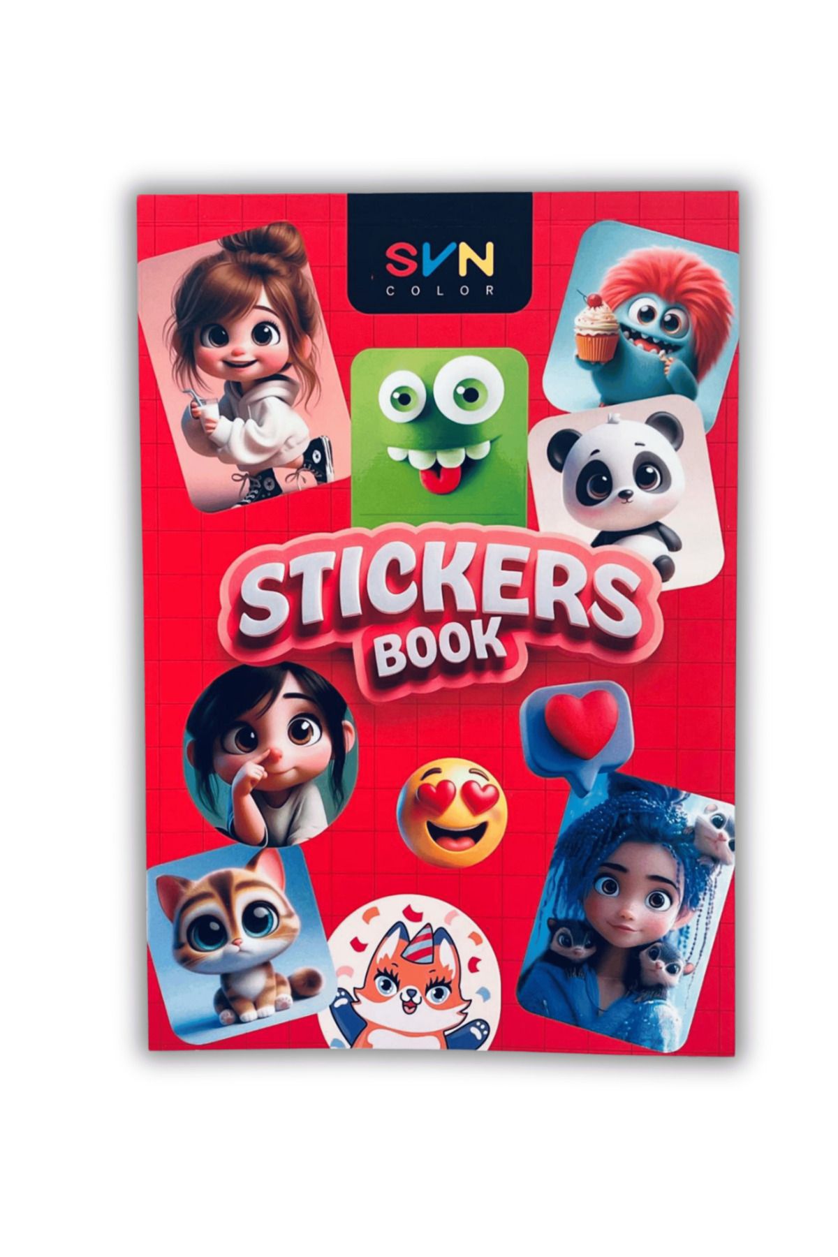 Mielibon Sticker Defteri | 16 Sayfa 300+ Sticker