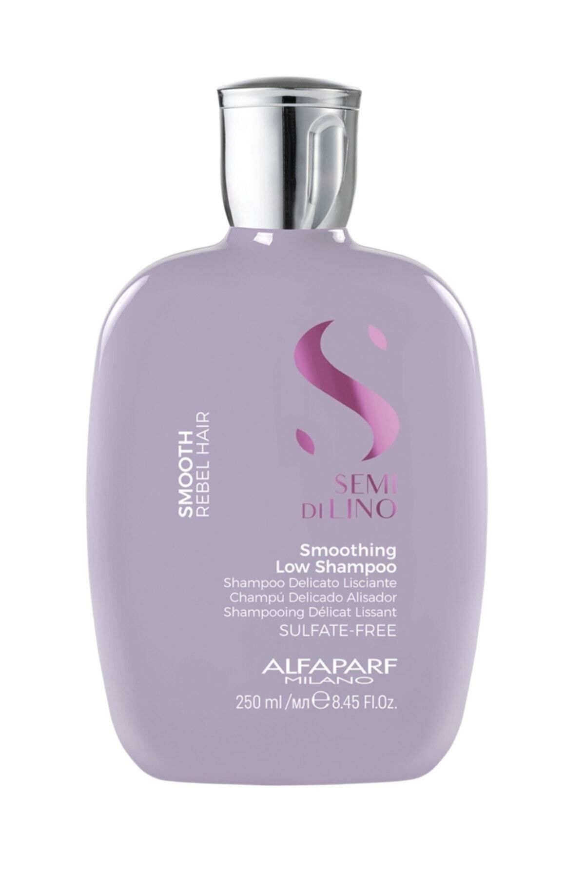Alfaparf Doğal semi Di Lino Smooth Smoothing saç bakım şampuanı 250 Ml 138 EVAKUAFOR014
