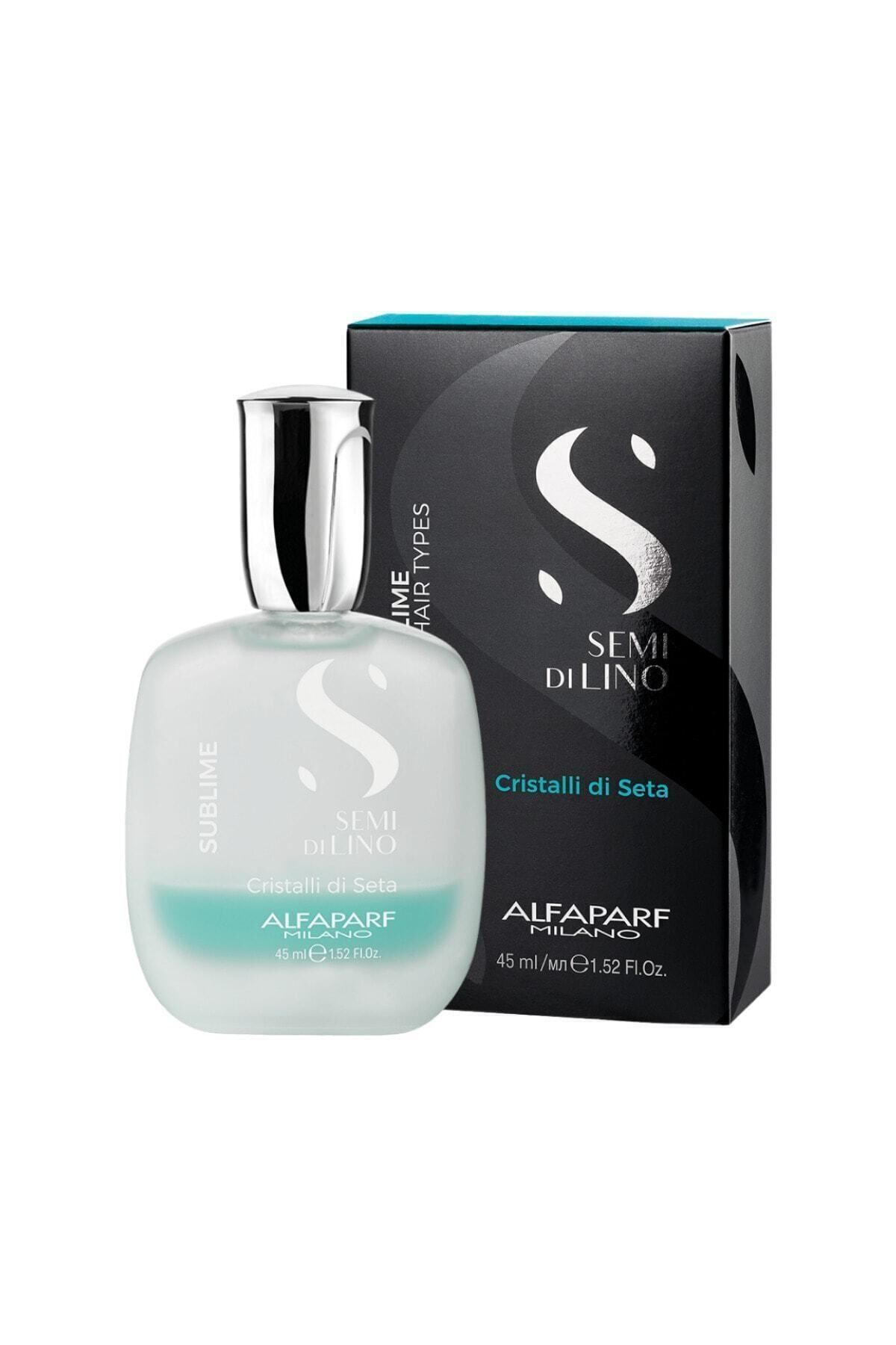 Alfaparf Doğal semi Di Lino Sublime Cristalli Di Seta Silk Care Serum 45 ml 105 EVAKUAFOR006