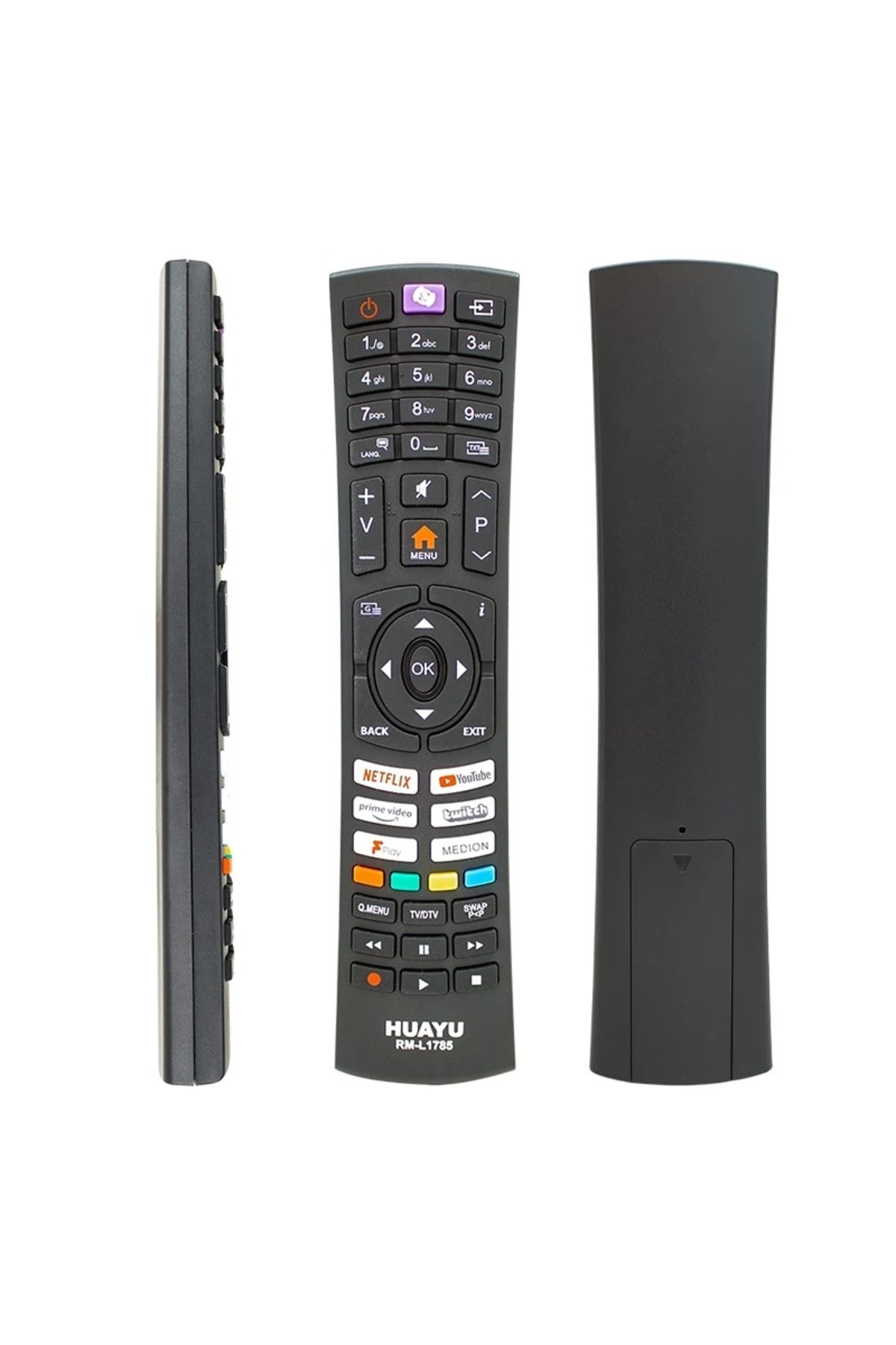 BIGBOYCL Huayu Kl Vestel Rm-L1785 Netflıx-Youtube-Prıme Vıdeo Tuşlu Unıversal Lcd Led Tv Kumanda