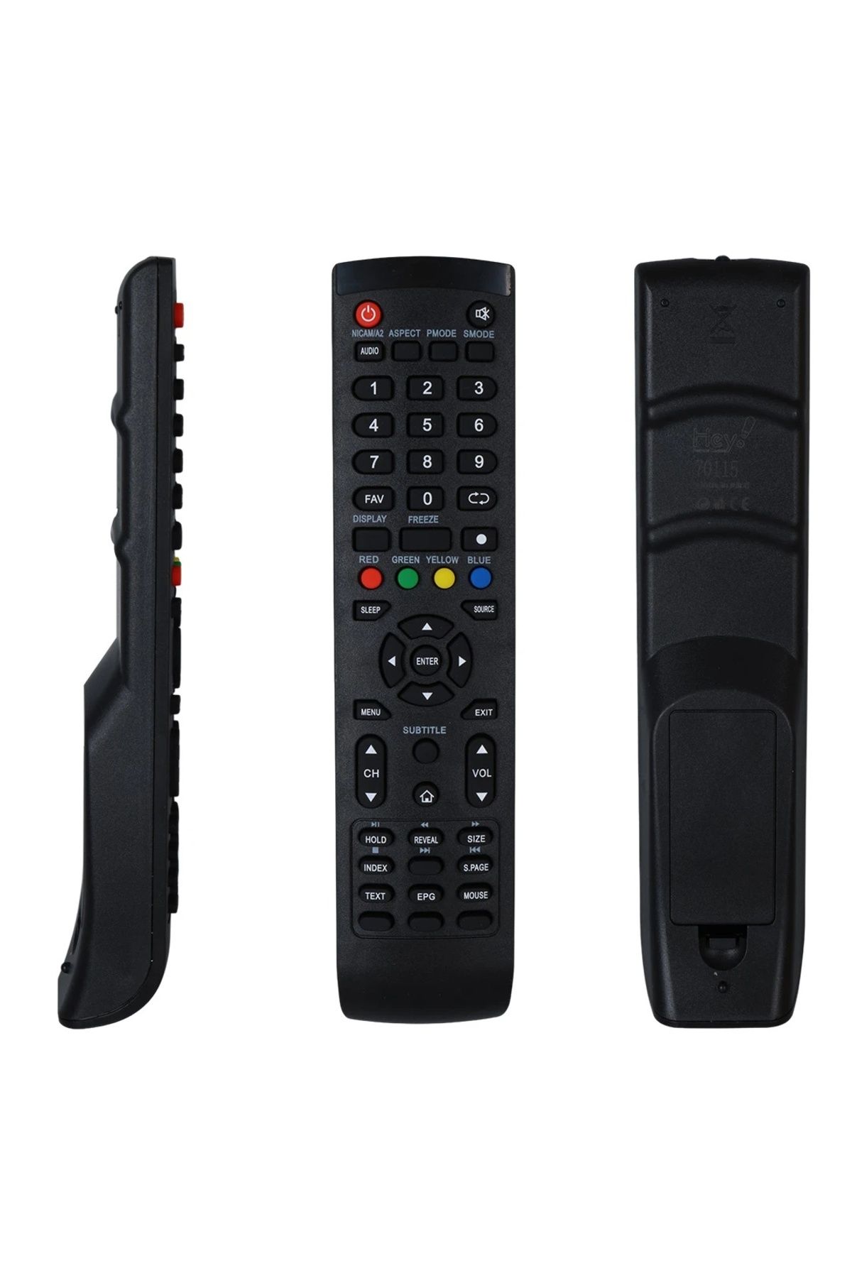 BIGBOYCL Küçük Kalıp Profılo Smart Tuşlu Lcd Led Tv Kumandası (70115=6412=40018)
