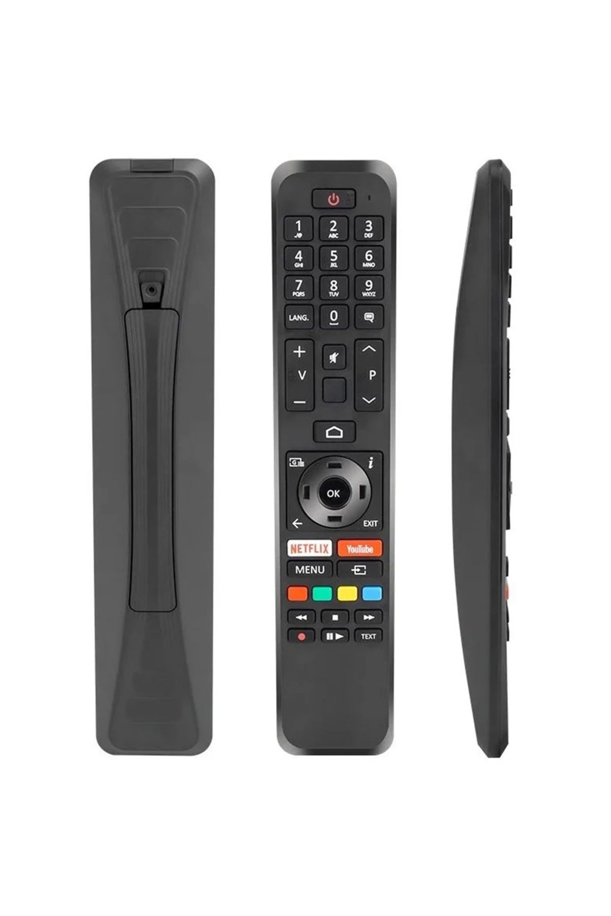 BIGBOYCL Ses Komutsuz Vestel 30107407 Rc43160N Netflıx-Youtube Lcd Led Tv Kumanda