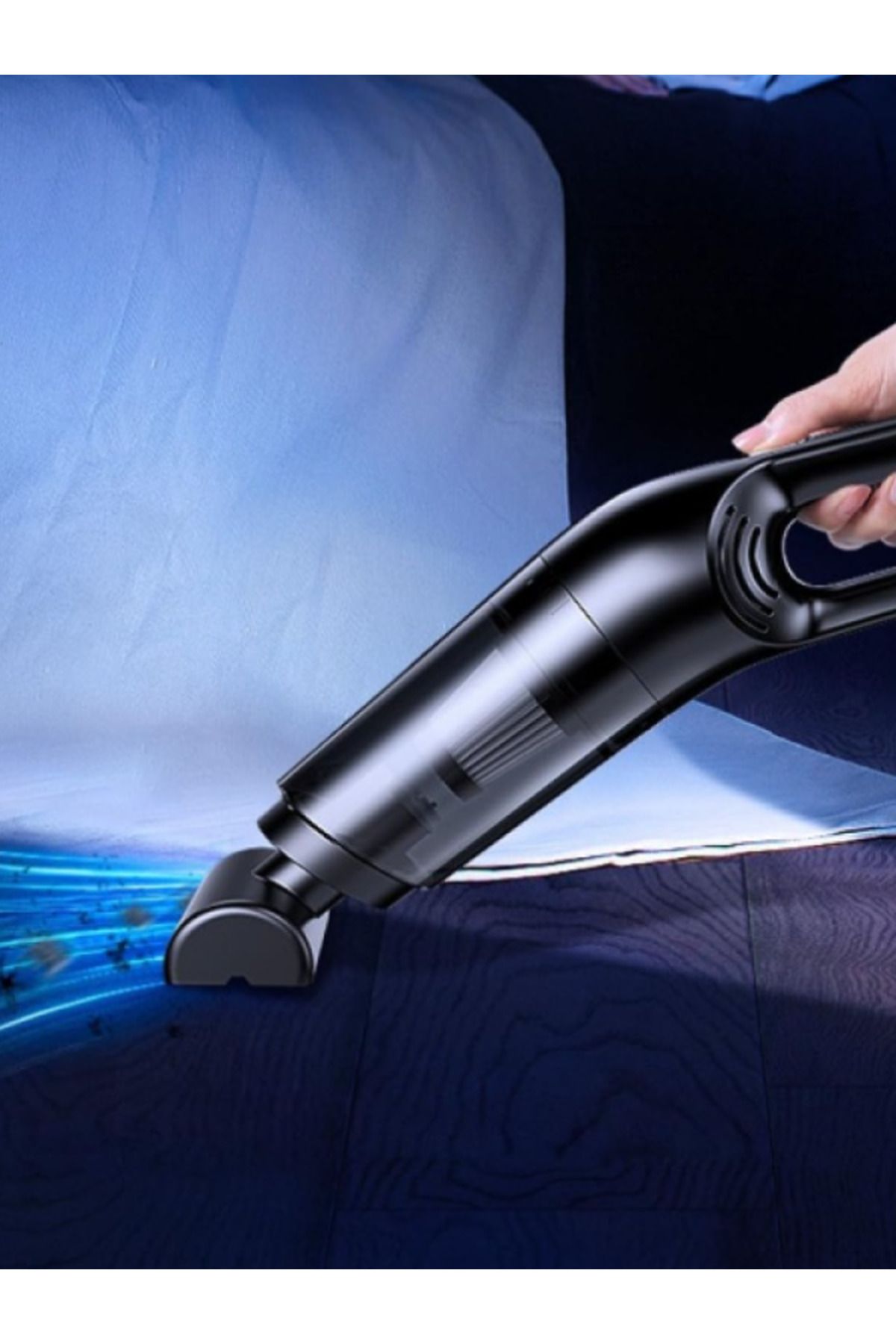 Arya "DSHM 5 Başlıklı Araç Süpürgesi – Yüksek Emiş Gücü, HEPA Filtreli, Çakmak Girişli 120W"