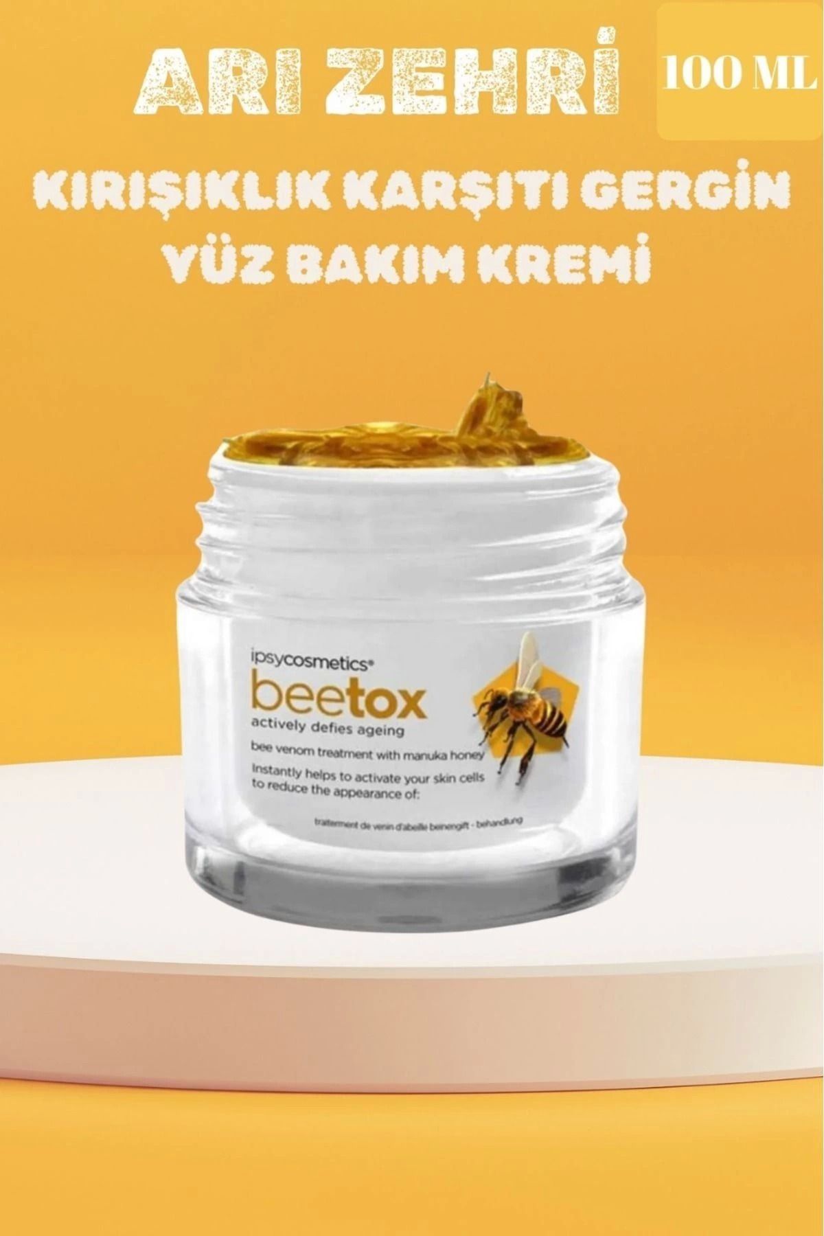 ÇAVDAR Beetox Arı Zehri Kırışıklık Karşıtı Krem 100 ML