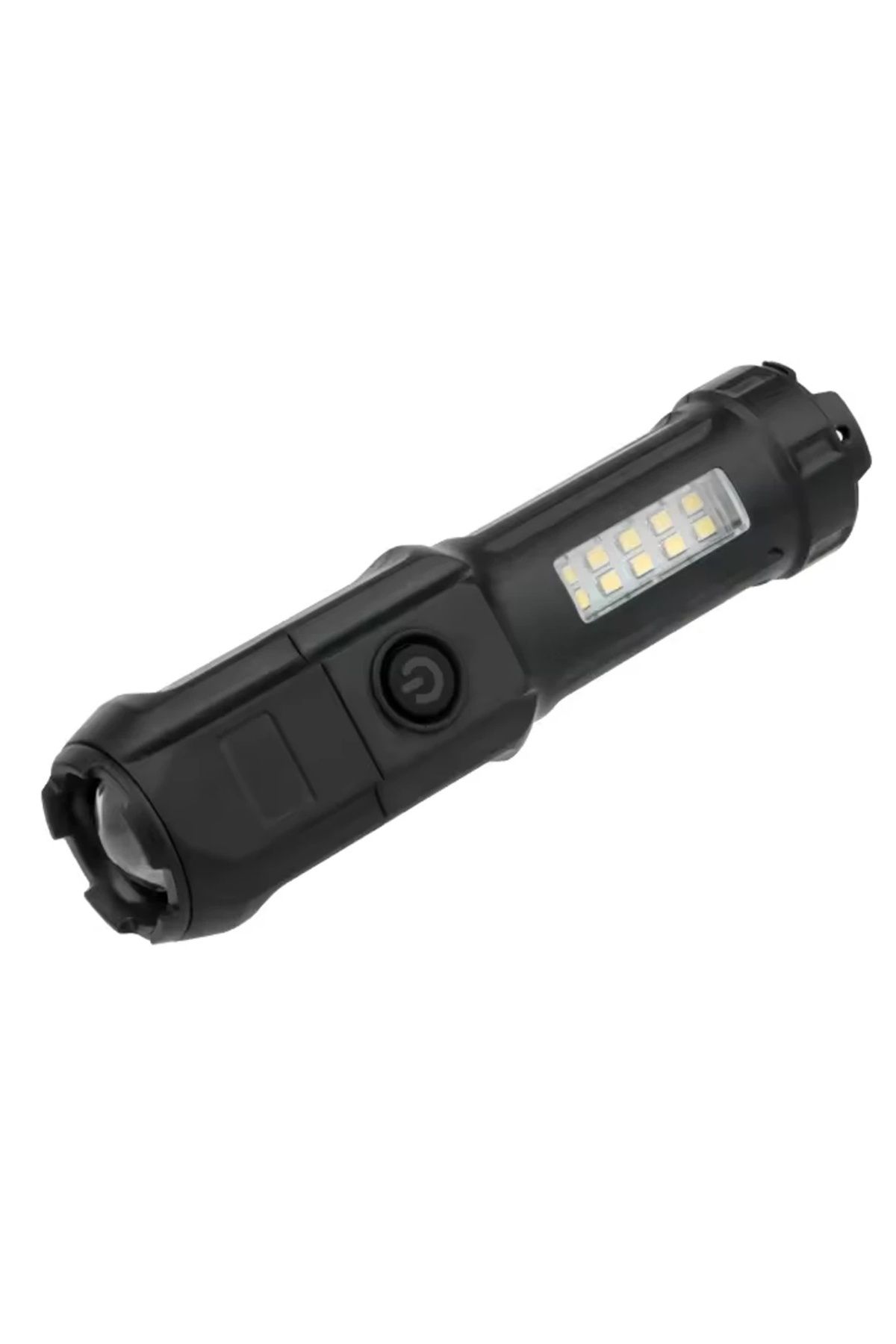 BIGBOYCL 109-B Zoomlu Flash Özellikli Smd Ve Power Ledli Şarjlı Plastik Kasa El Feneri (Powerbank Özellikli)