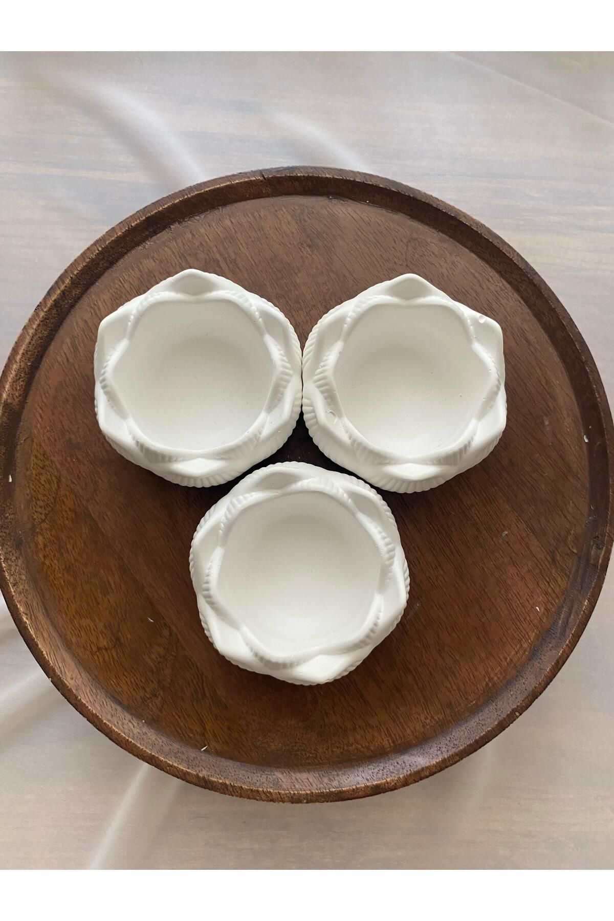 SerenityHaven Lotus Çiçeği Taş Tozu Dekoratif Set