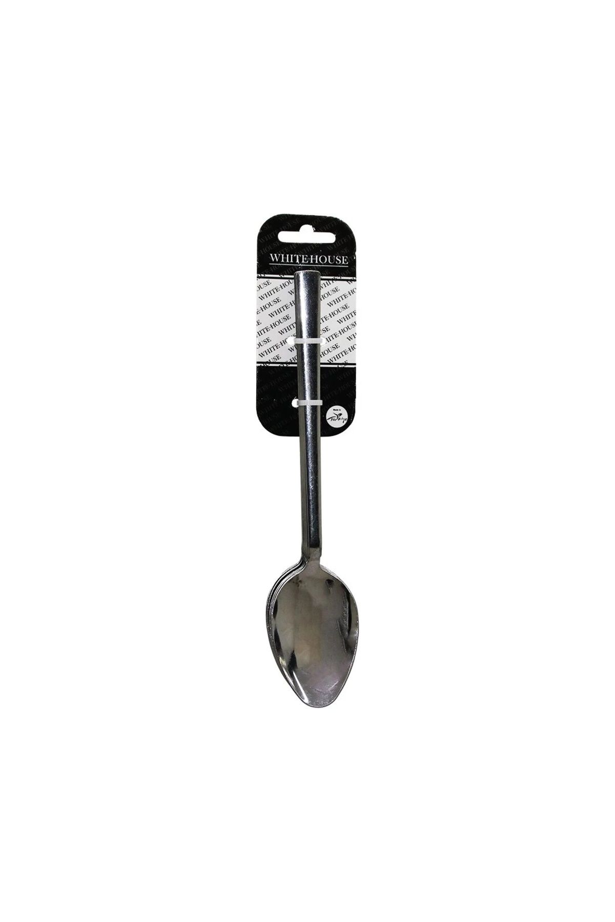 BIGBOYCL 6 Parça Eko Çubuk Sade Metal Yemek Kaşık 2Mm
