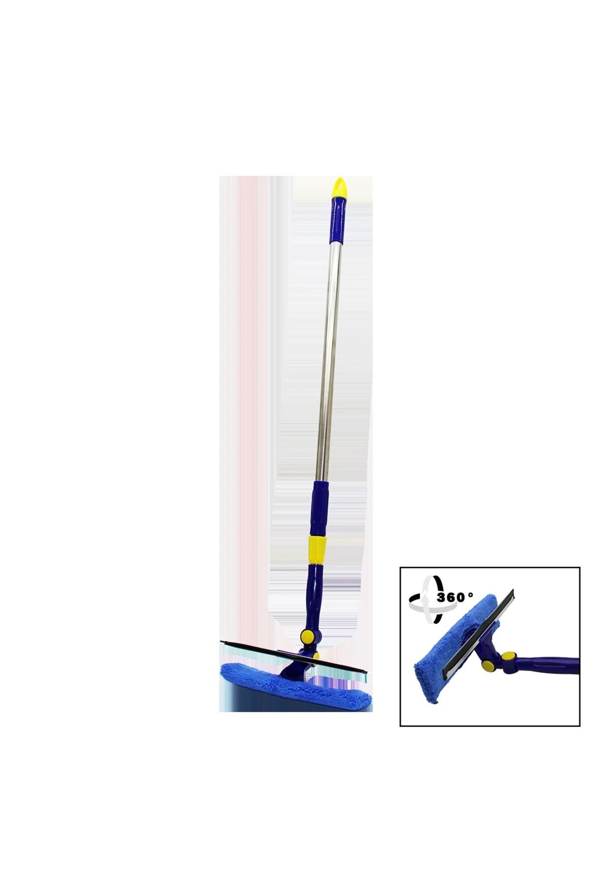 BIGBOYCL 2In1 Döner Başlı Camsil Uzayabilen Saplı 88-136Cm