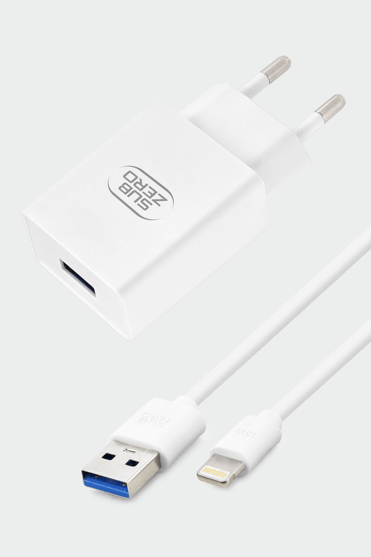 Alışveriş Express SG64 12W 2.4A USB to Lightning Kablo Şarj Cihazı Seti