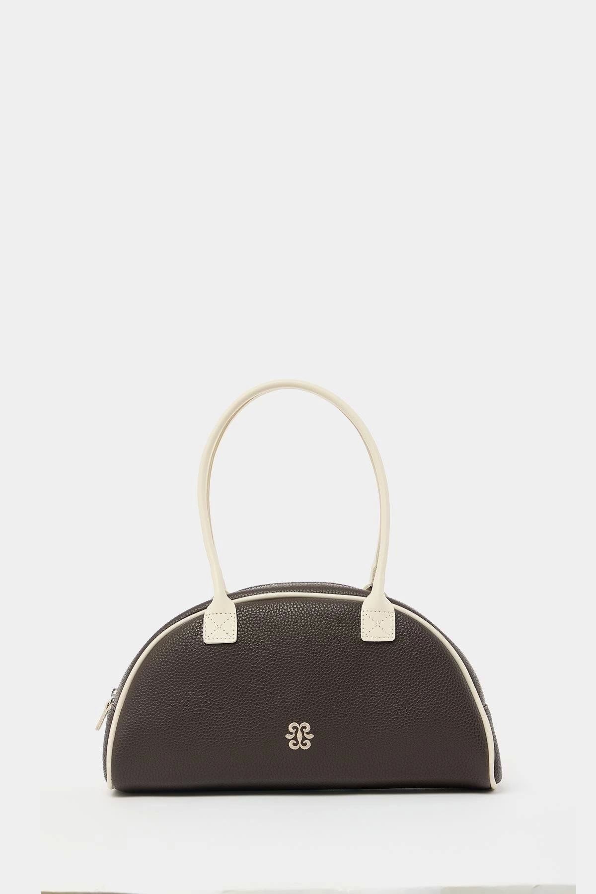 PayBuy-Curved Form Modern Retro Hand and Shoulder Bag with Stylish Design Suitable for Daily and Special Combinations 2