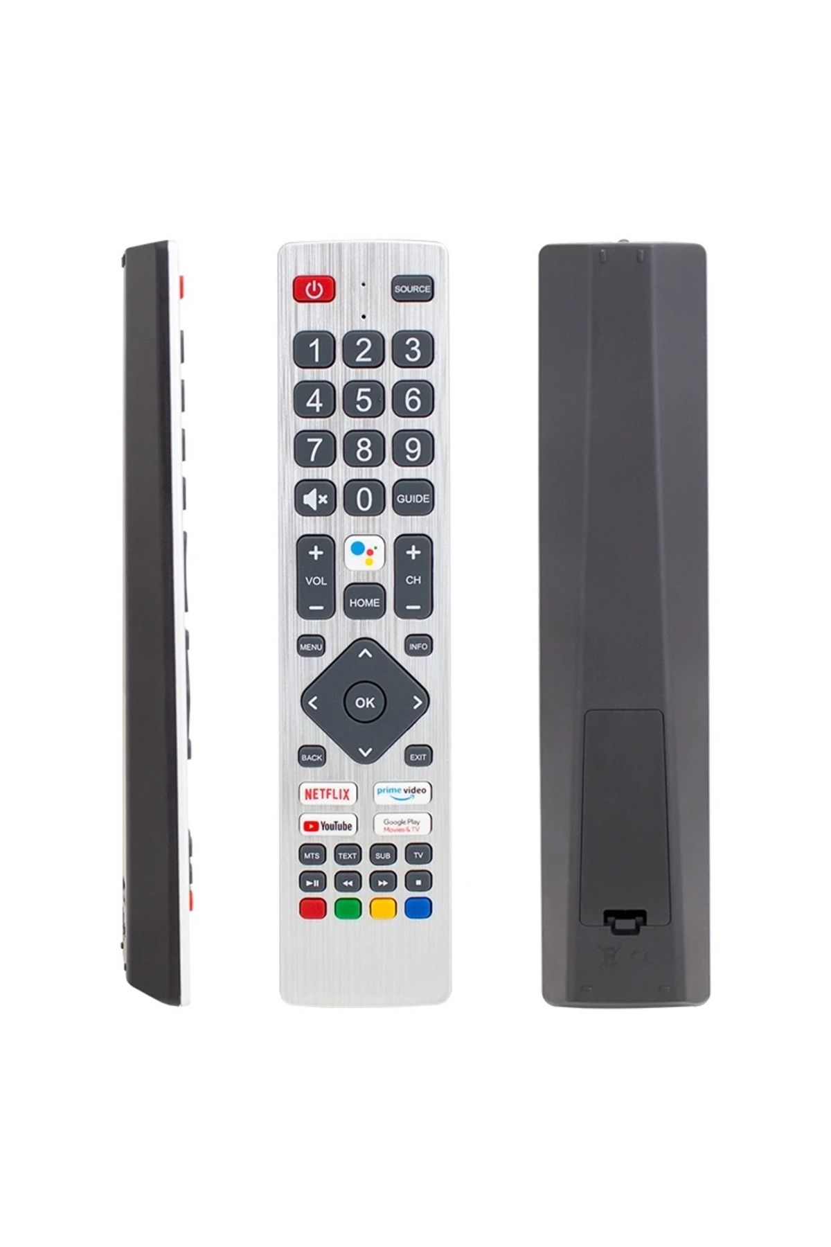 BIGBOYCL Sharp Sh-V1 Netflıx-Youtube-Google Play Tuş-Prıme Vıdeo Ses Komutlu Lcd-Led Tv Kumanda