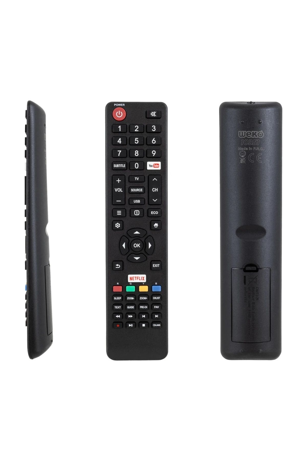 BIGBOYCL Kl Tesla 06-532W54-Tla1Xs Youtube-Netflıx Tuşlu Lcd Led Tv Kumanda