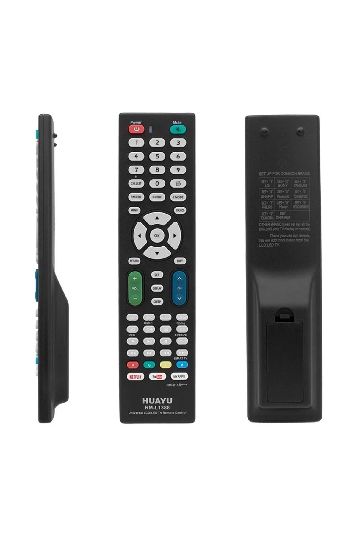 BIGBOYCL Huayu Kl Rm-014S+++/Rm-L1388 Unıversal Lcd-Led Tv Kumanda