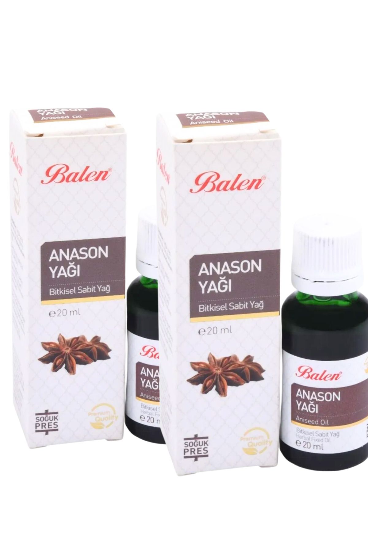 GÜLCE LOKMAN HEKİM AKTAR BALEN ANASON YAĞI 2 X 10ML SOĞUK PRES