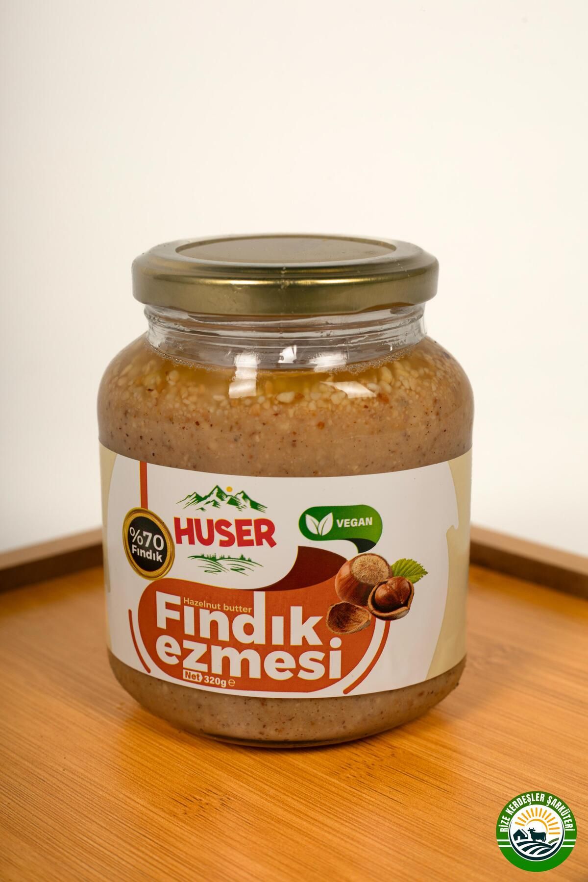 Rize Kardeşler Şarküteri Fındık Ezmesi - Huser 320 gr.