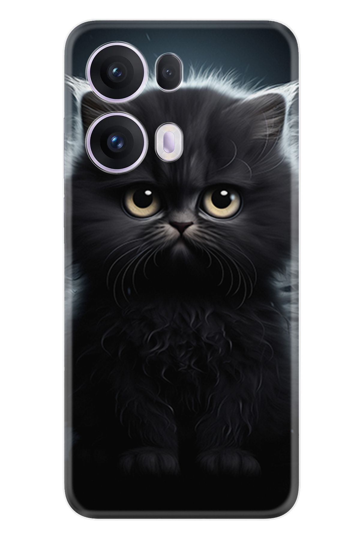 Kılıfland Oppo Reno 13 Pro Kılıf Boutique Baskılı Resimli Tombul Kedi Pcode -003