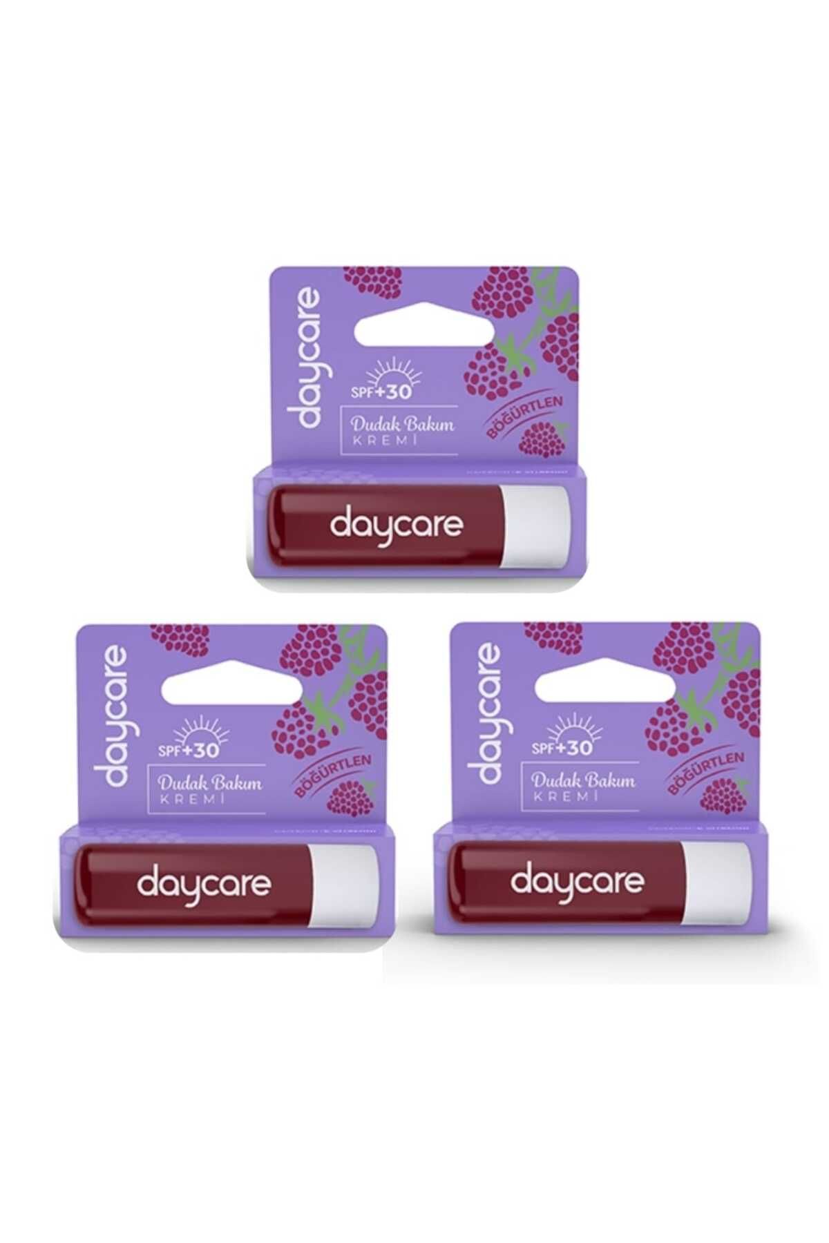 Daycare Böğürtlenli Dudak Bakım Kremi Lip Balm 3 ADET