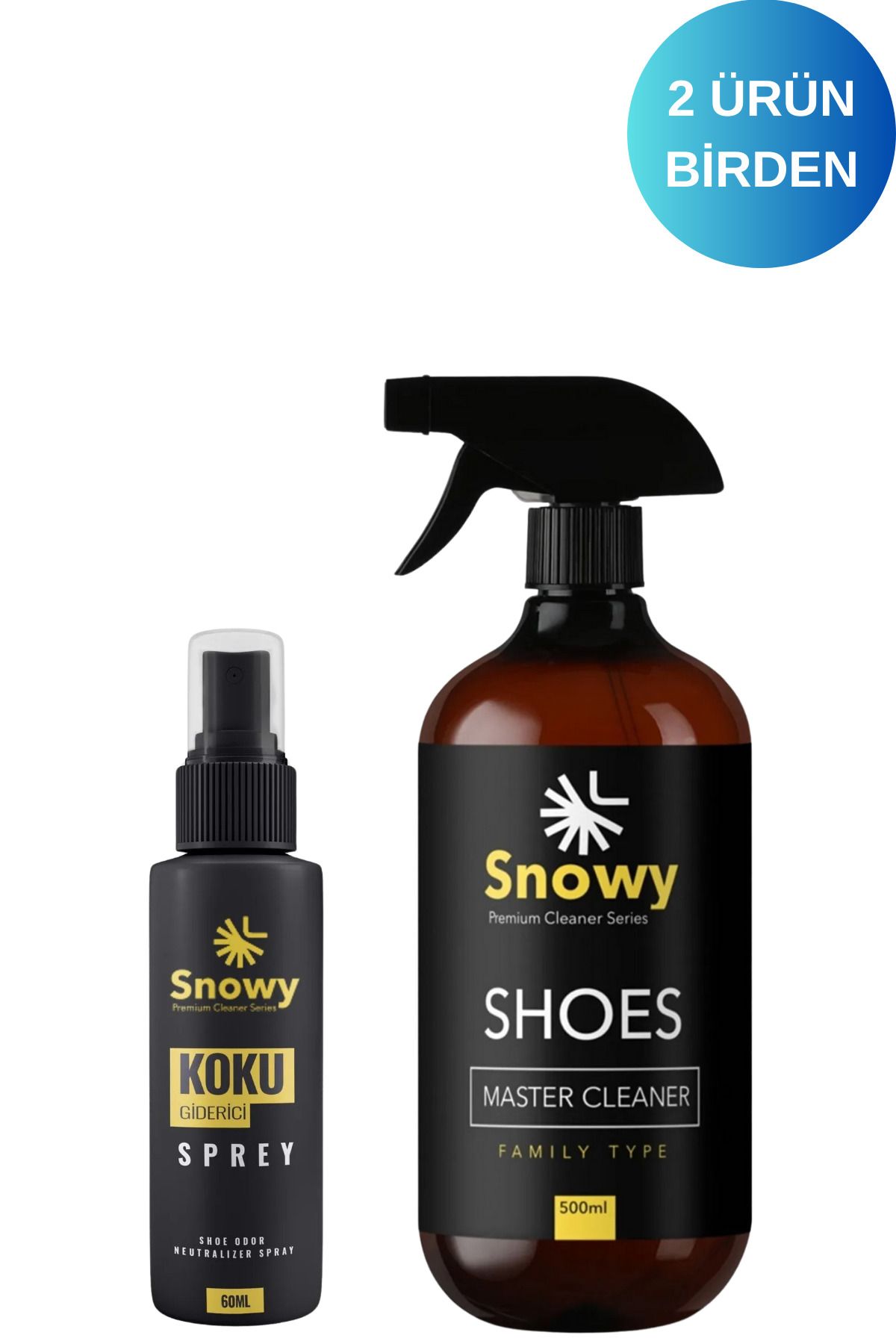 Snowy STOP LEKE ÇIKARICI SPREY 500ML VE AYAK KOKU GİDERİCİ TER ÖNLEYİCİ SPREY 60ML