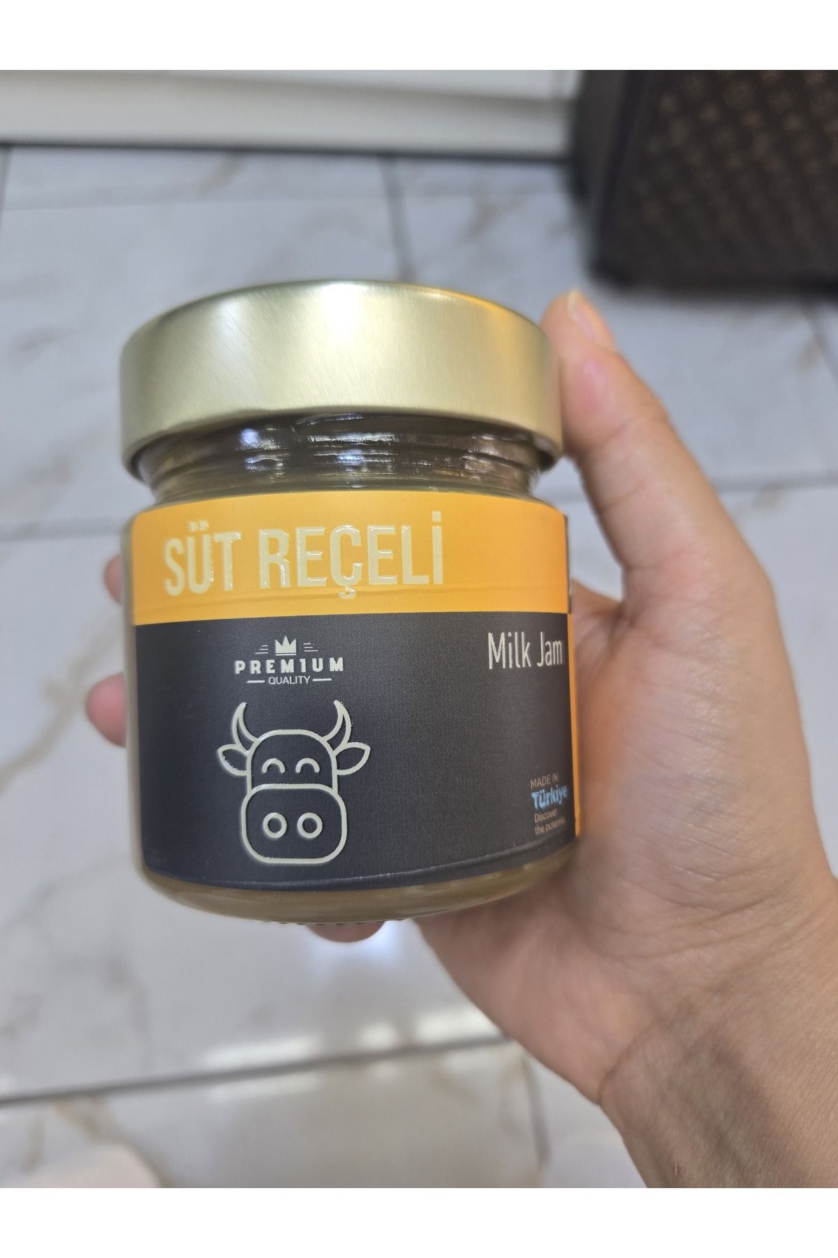 KADİRZADE Süt reçeli 230 ml premium su süt şeker karbonat içerikli