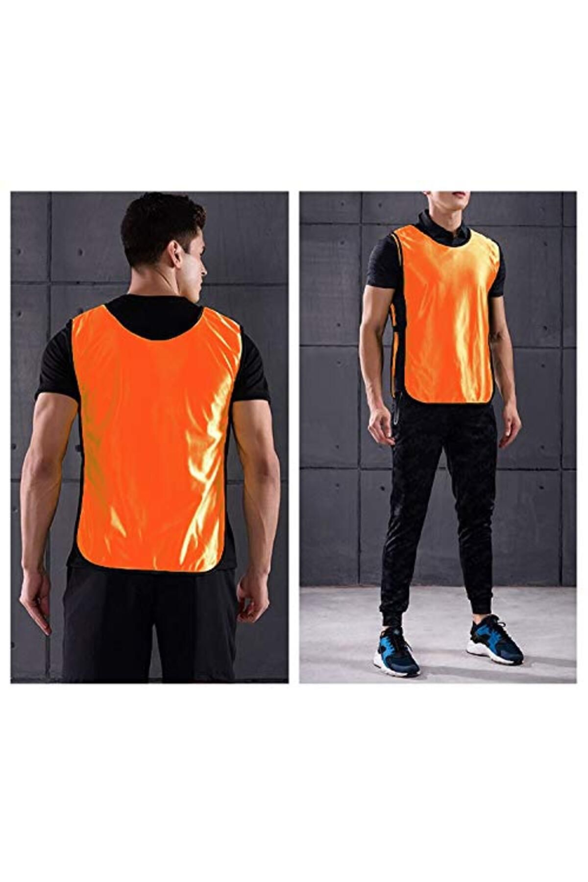 fulina-6-Piece Soccer Pinnies,Quick Drying,Easy Identify,for Football Team Training 6