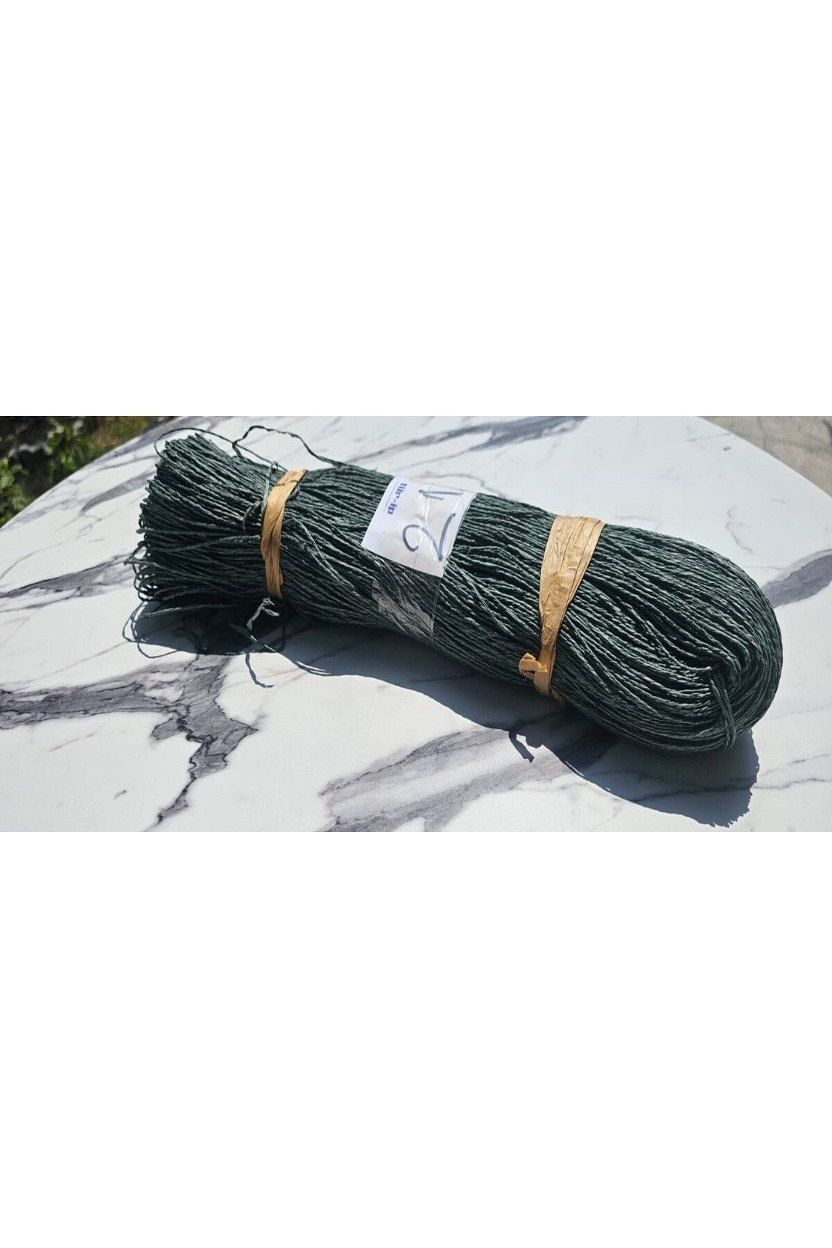 RENGARENK-First Quality Thin Winding Paper Thread 325Gr-345Gr Color No:21 Green 2
