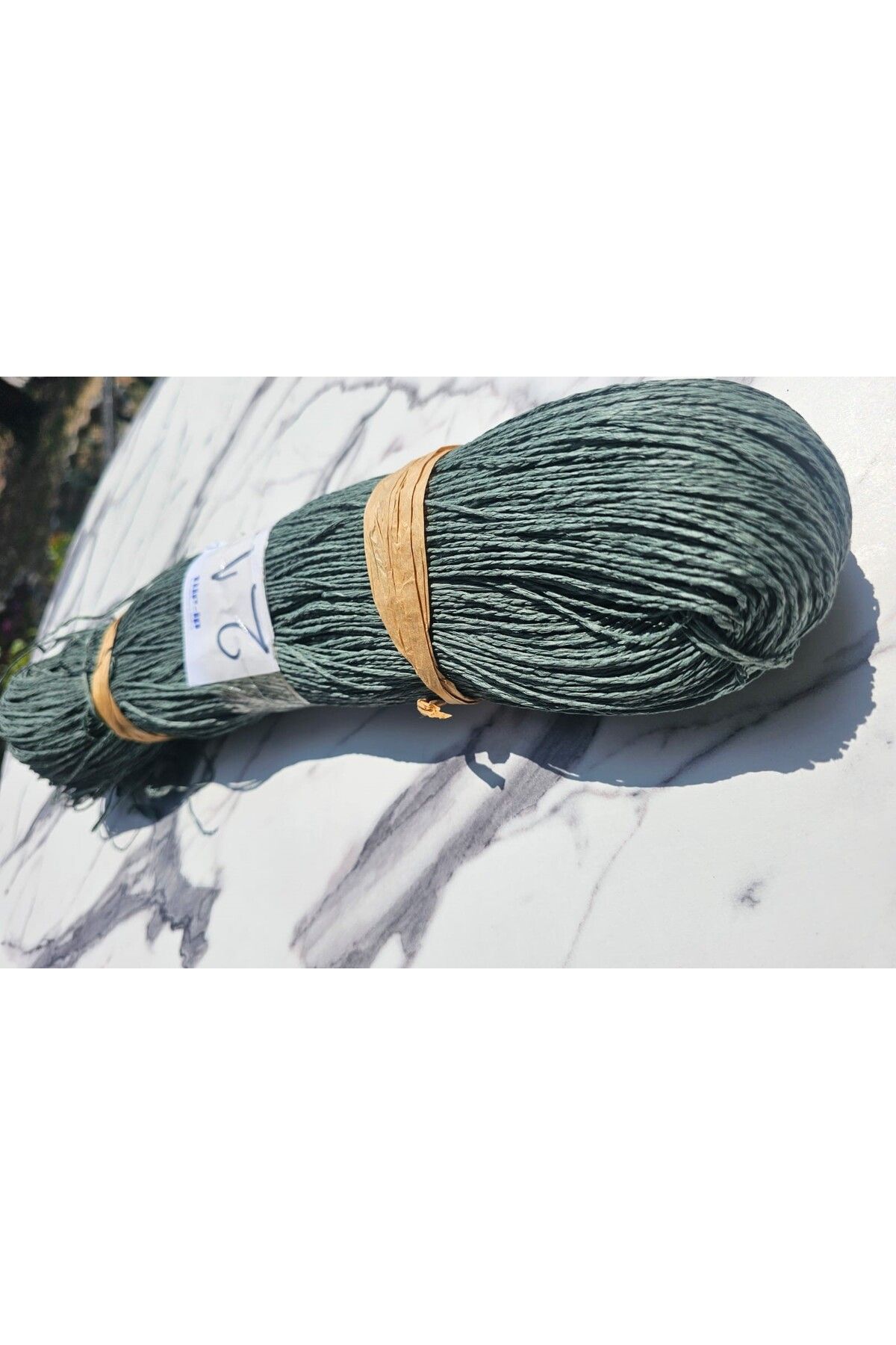 RENGARENK-First Quality Thin Winding Paper Thread 325Gr-345Gr Color No:21 Green 1