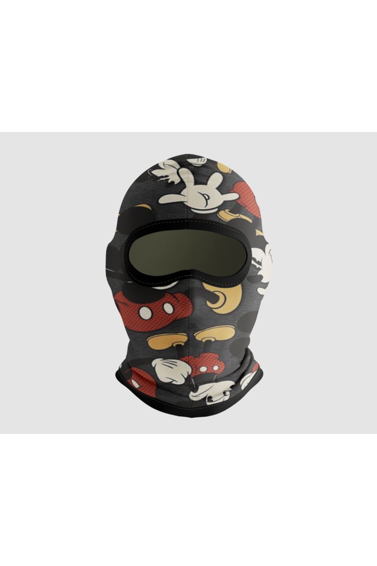 Buffalo Motorcu Ve Kuryeler İçin Outdoor Rüzgar ve Antialerjik Yüz Koruma Motorcu Maske Balaklava Desenli