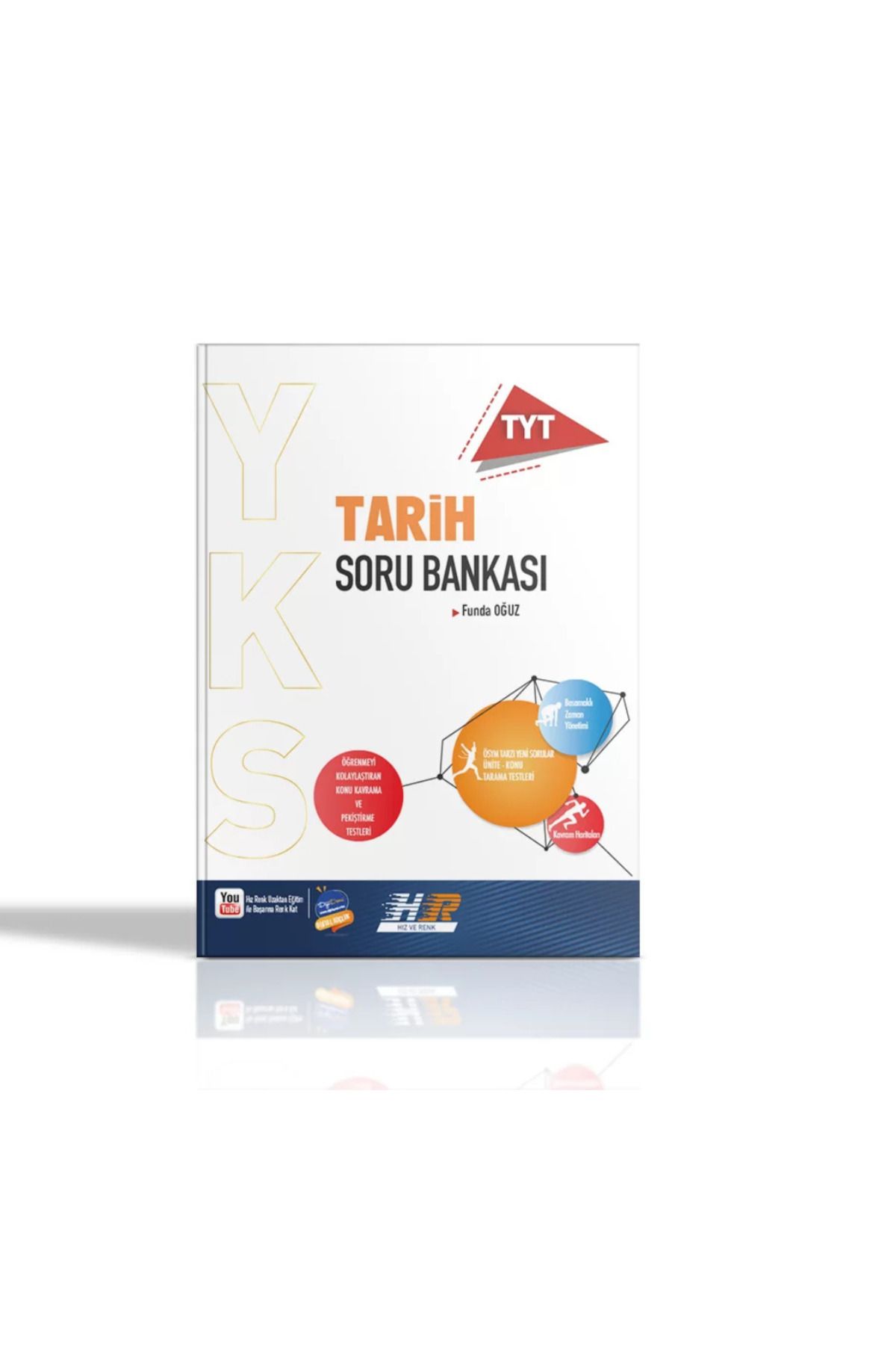 Hız ve Renk Yayınları Hız ve Renk TYT Tarih Soru Bankası (2025)