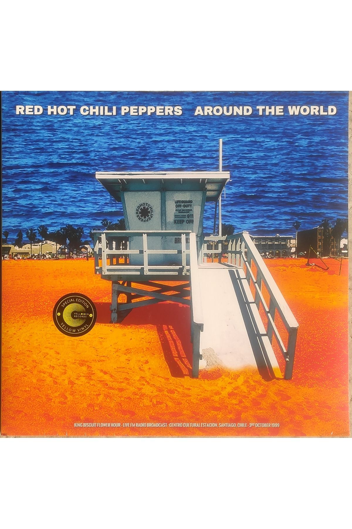 WOODLAND Red Hot Chili Peppers - Around The World Plak (Renkli Plak, Limitli Baskı))