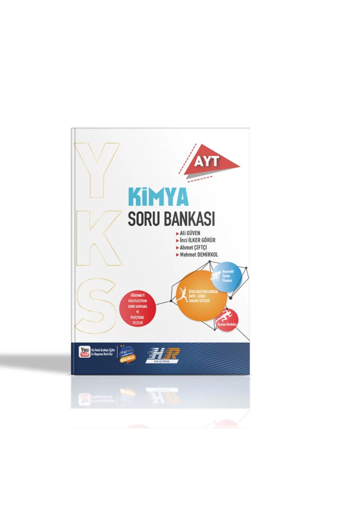Hız ve Renk Yayınları Hız ve Renk Kimya Soru Bankası (2025)