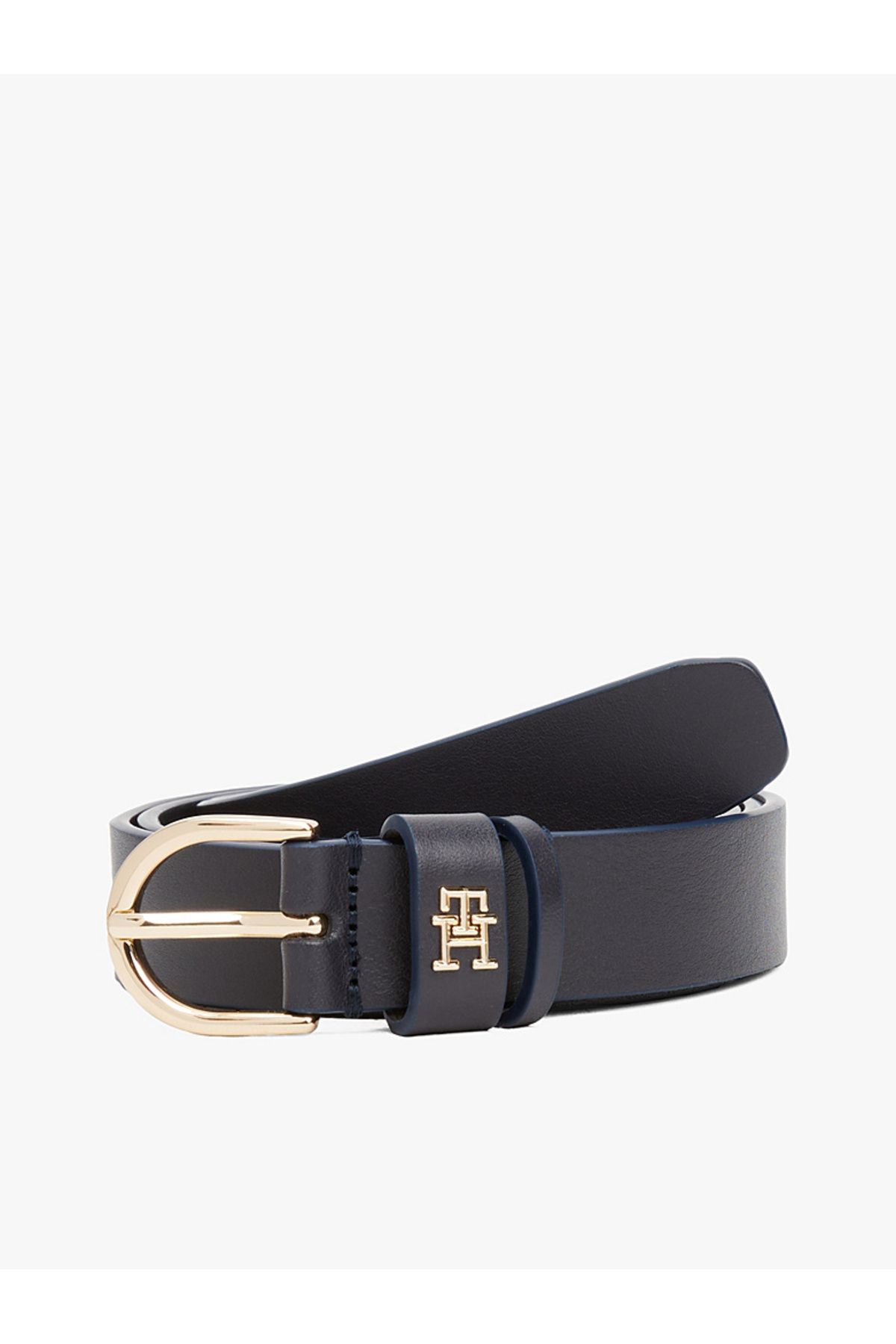 Tommy Hilfiger Essential TH Monogram Leather Belt