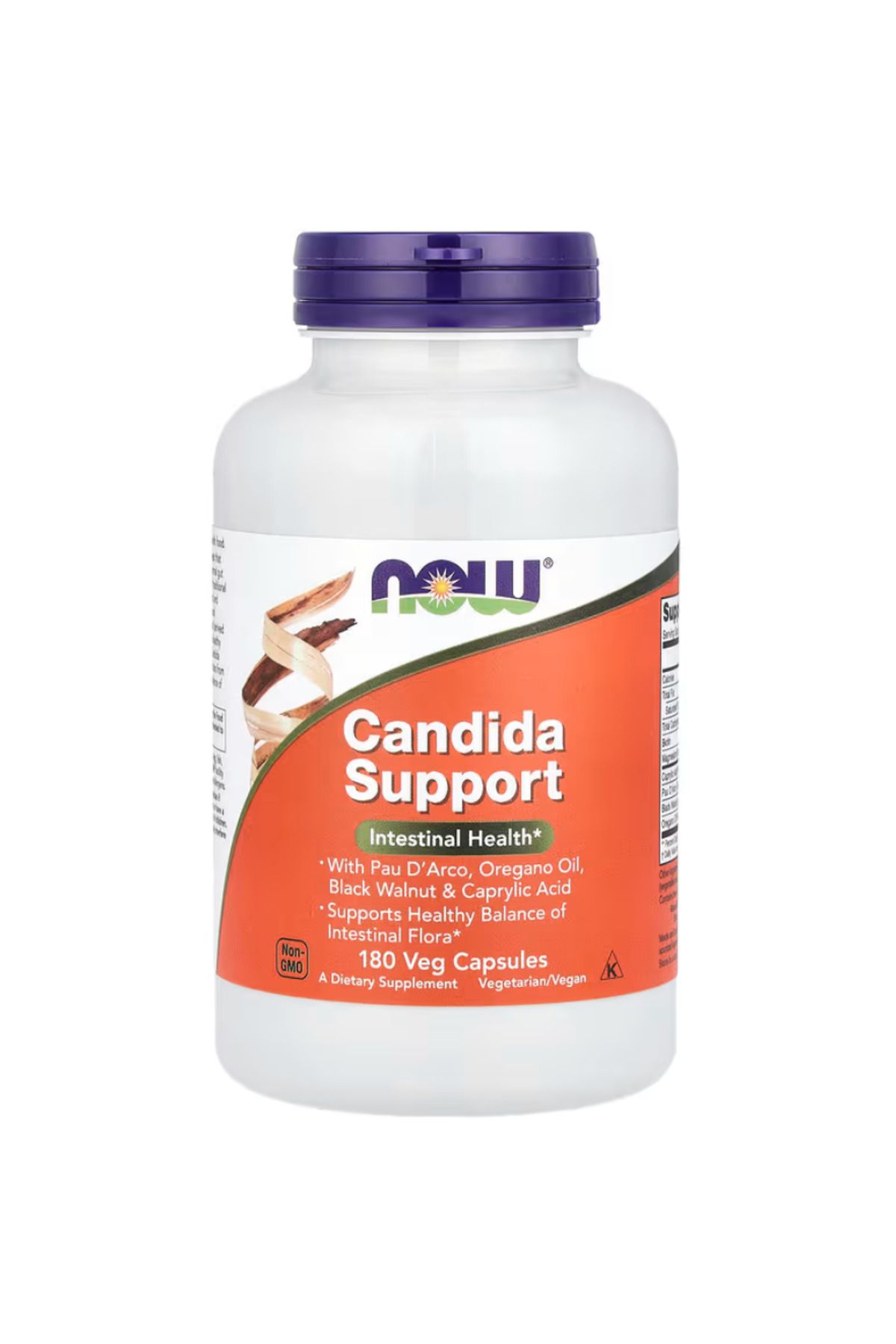 Now Foods , Candida Support, 180 Veg Capsules