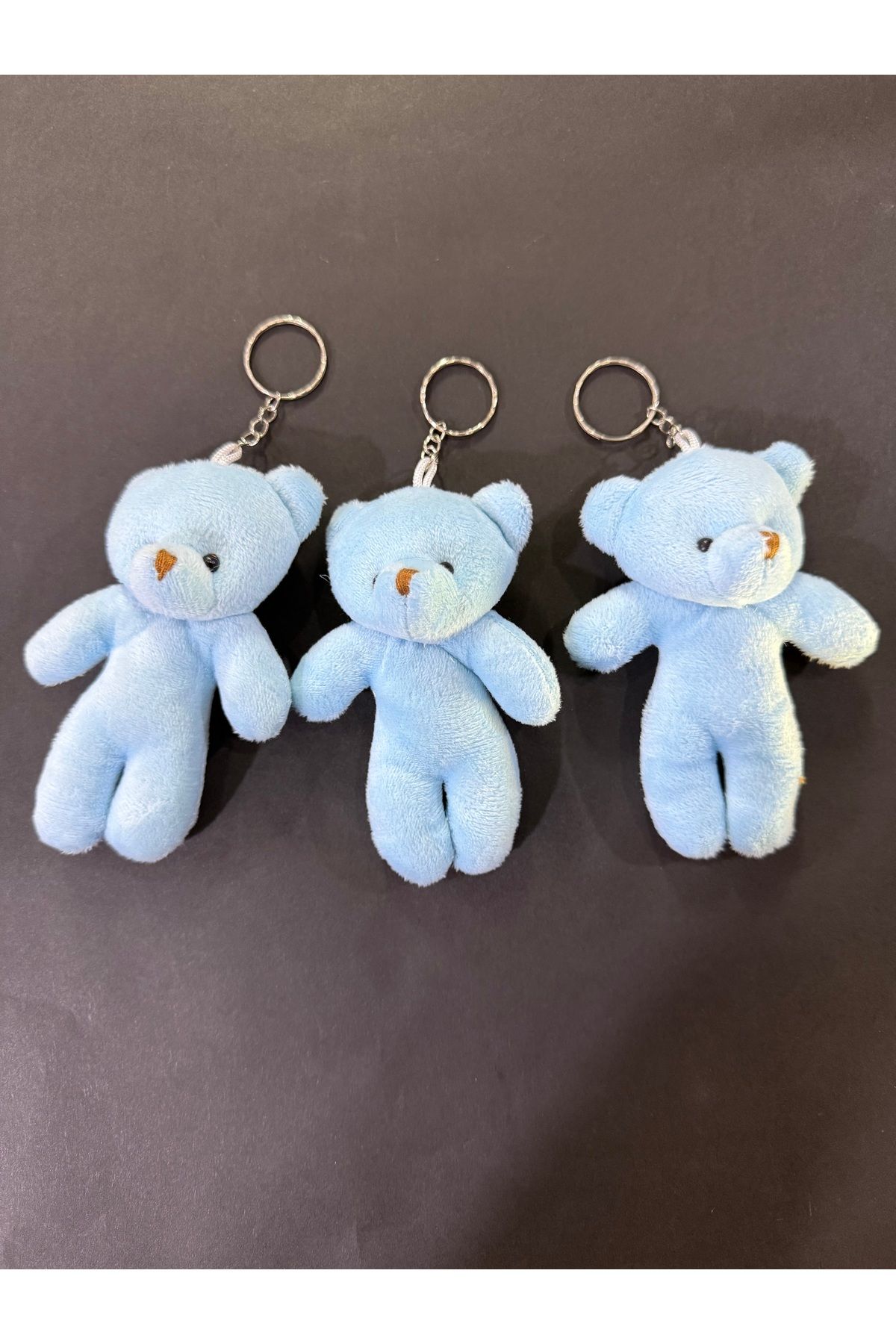 Home Anahtarlık ayıcık süs aksesuar 11 cm 7 cm boy büyük ayıcık 3 adet