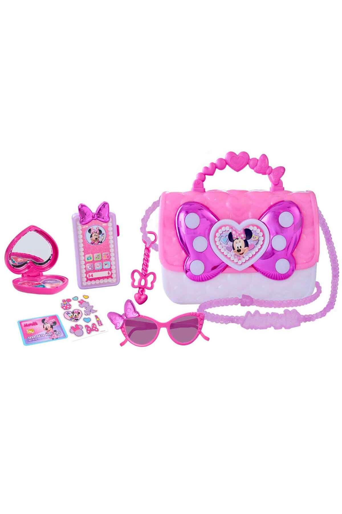 MINNIE MOUSE Sesli ve Işıklı Minnie Mouse Kurdele Çanta Seti M