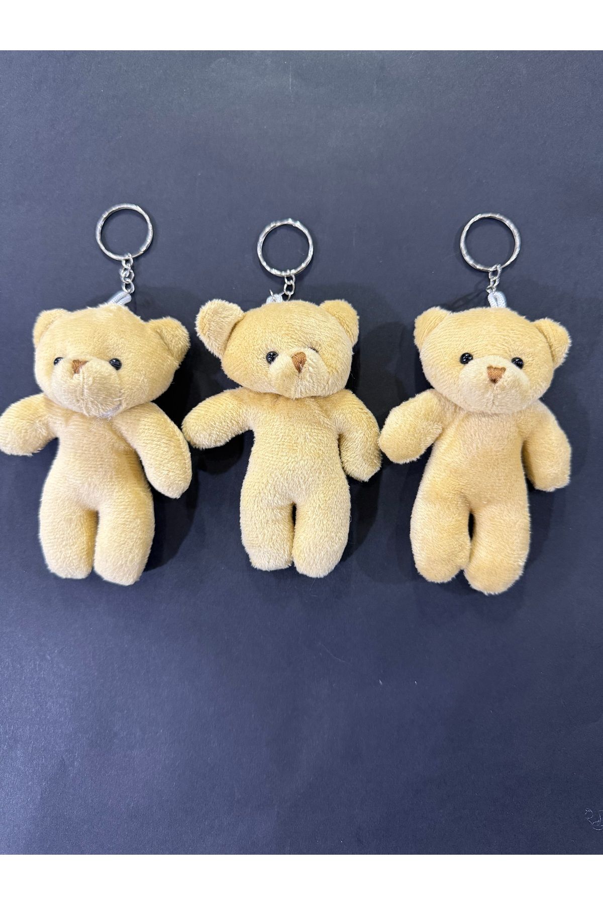 Home Anahtarlık ayıcık süs aksesuar 11 cm 7 cm boy büyük ayıcık 3 adet
