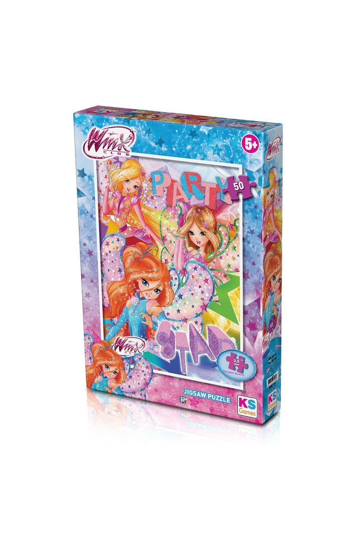merland benvecocuk WINX709 Winx 50 Parça Puzzle -KS Puzzle