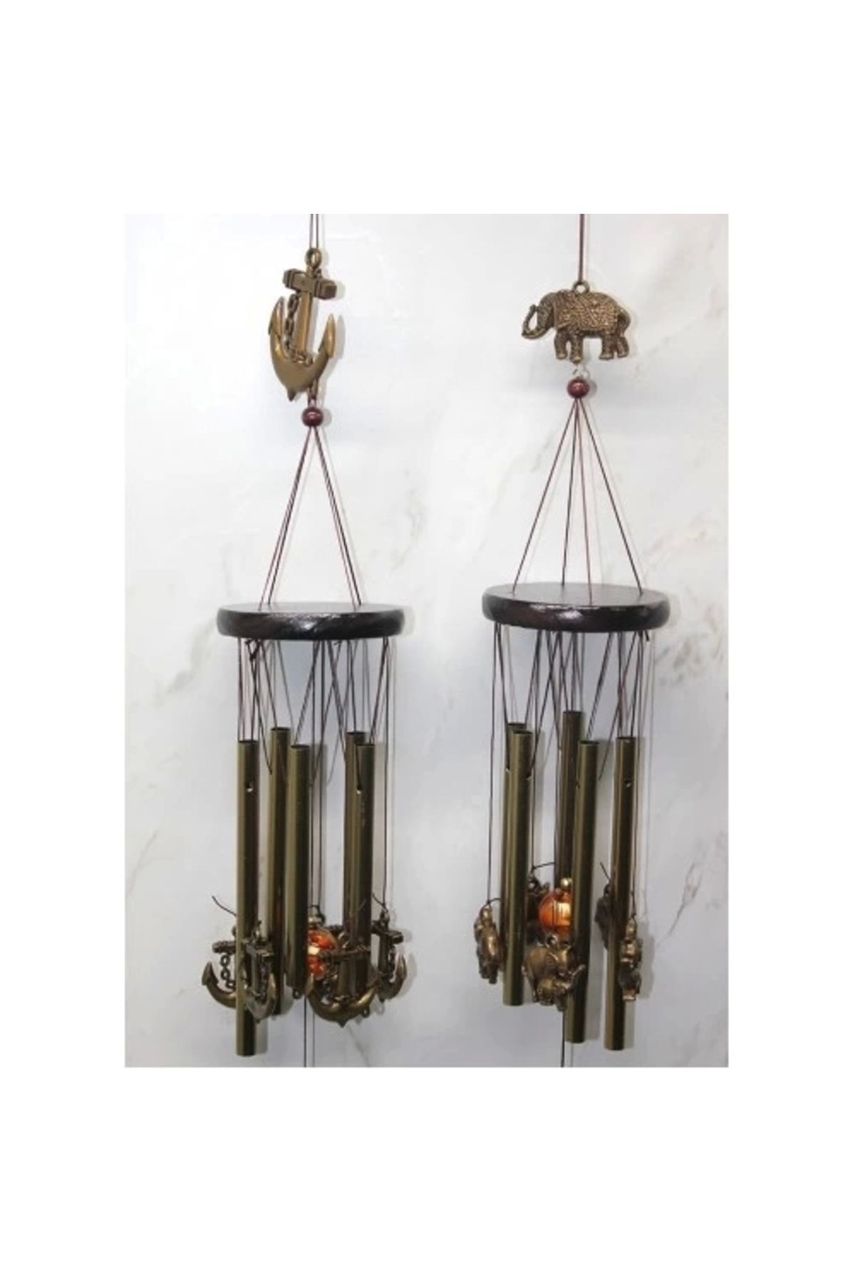 SerenityHaven Metal Rüzgar Çanı Model 11