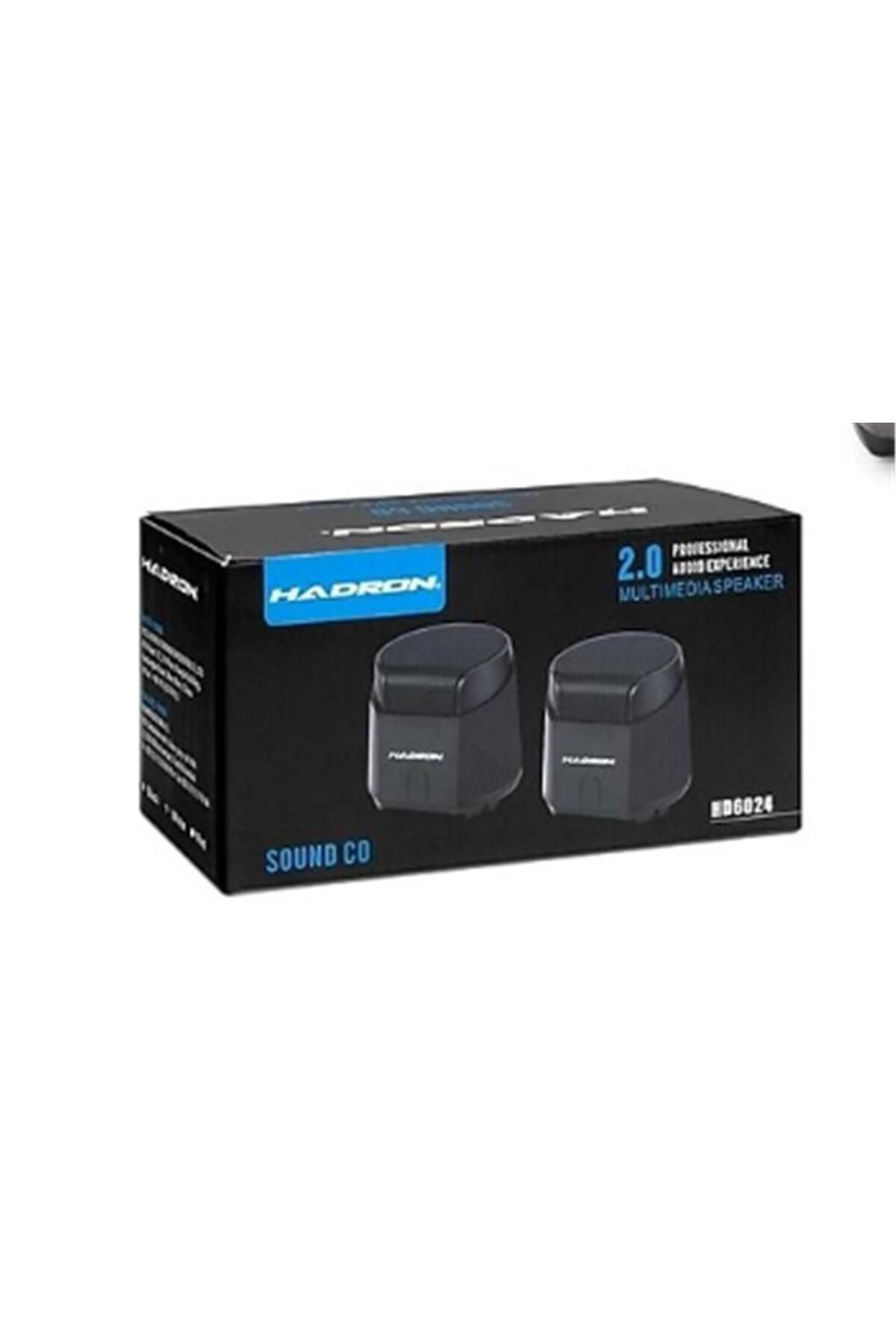 Vobotek Teknoloji Hadron HD6024 Speaker Pc Siyah 8.5-9-9 cm