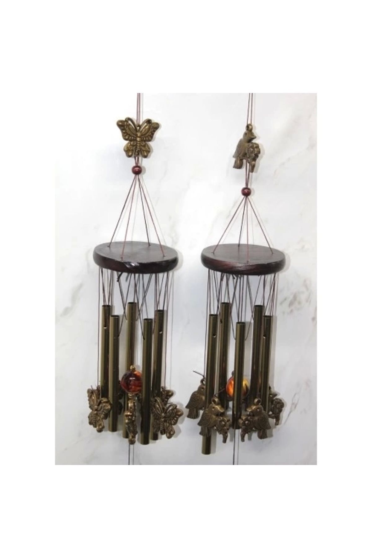 SerenityHaven Metal Rüzgar Çanı Model 10