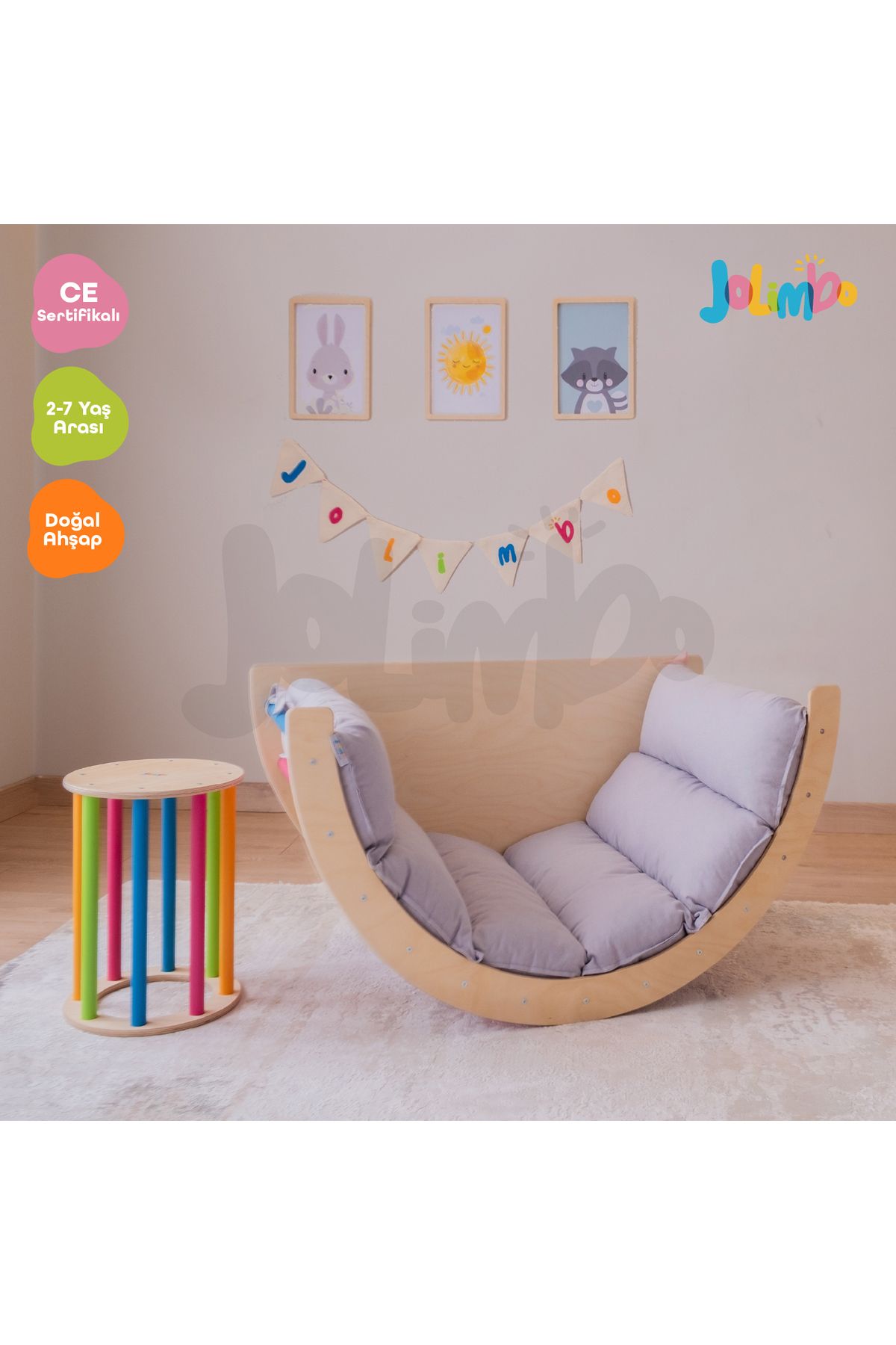 Jolimbo Çocuklar için Mini Aktivite Seti (Renkli)