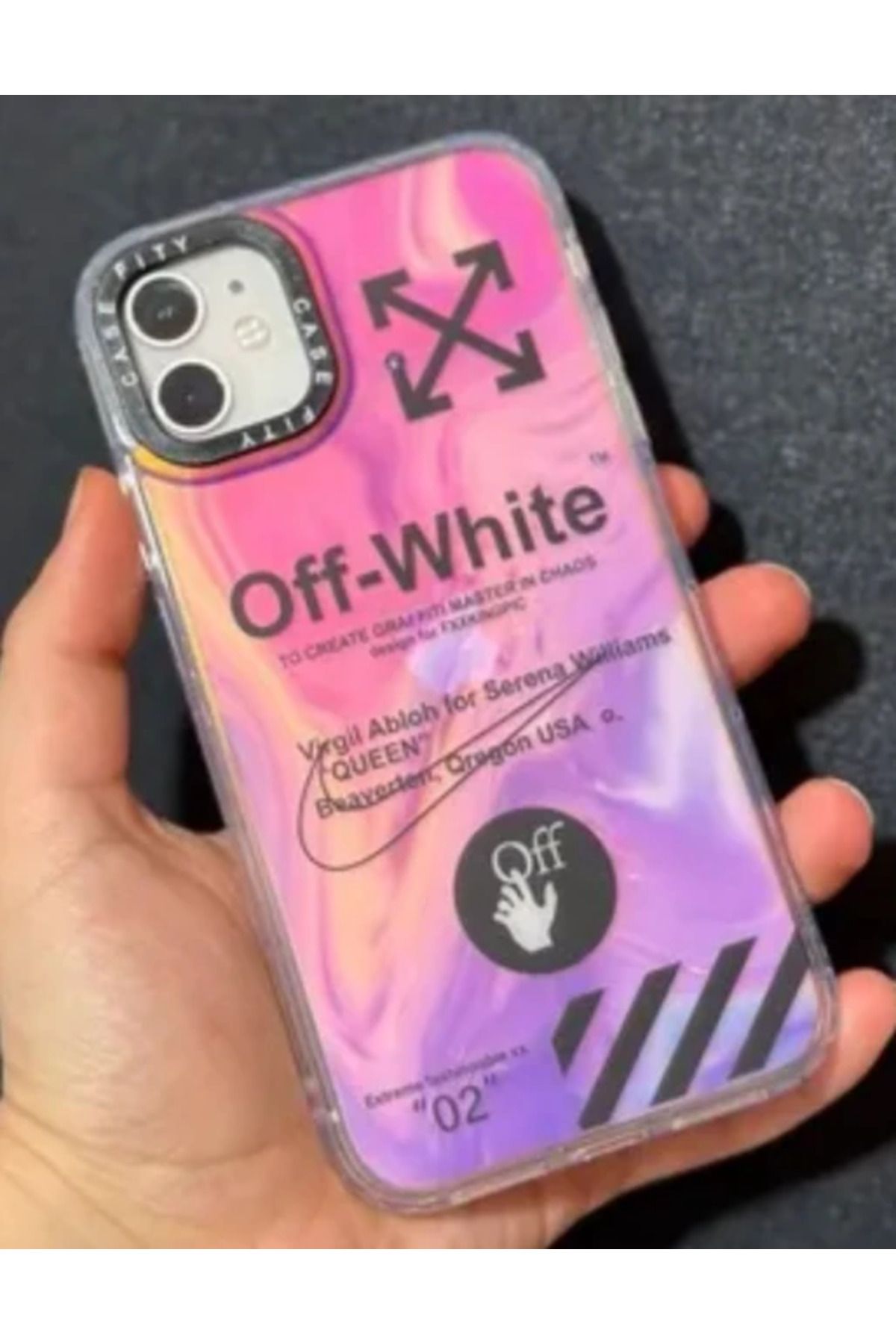 MMSGA iphone 11 off-white mor