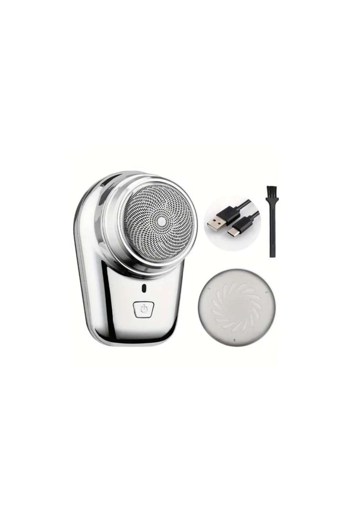 BIGBOYCL Mini Shaver Sıfır Sakal Taşınabilir Şarjlı Tıraş Makinesi Ipx6 Korumalı