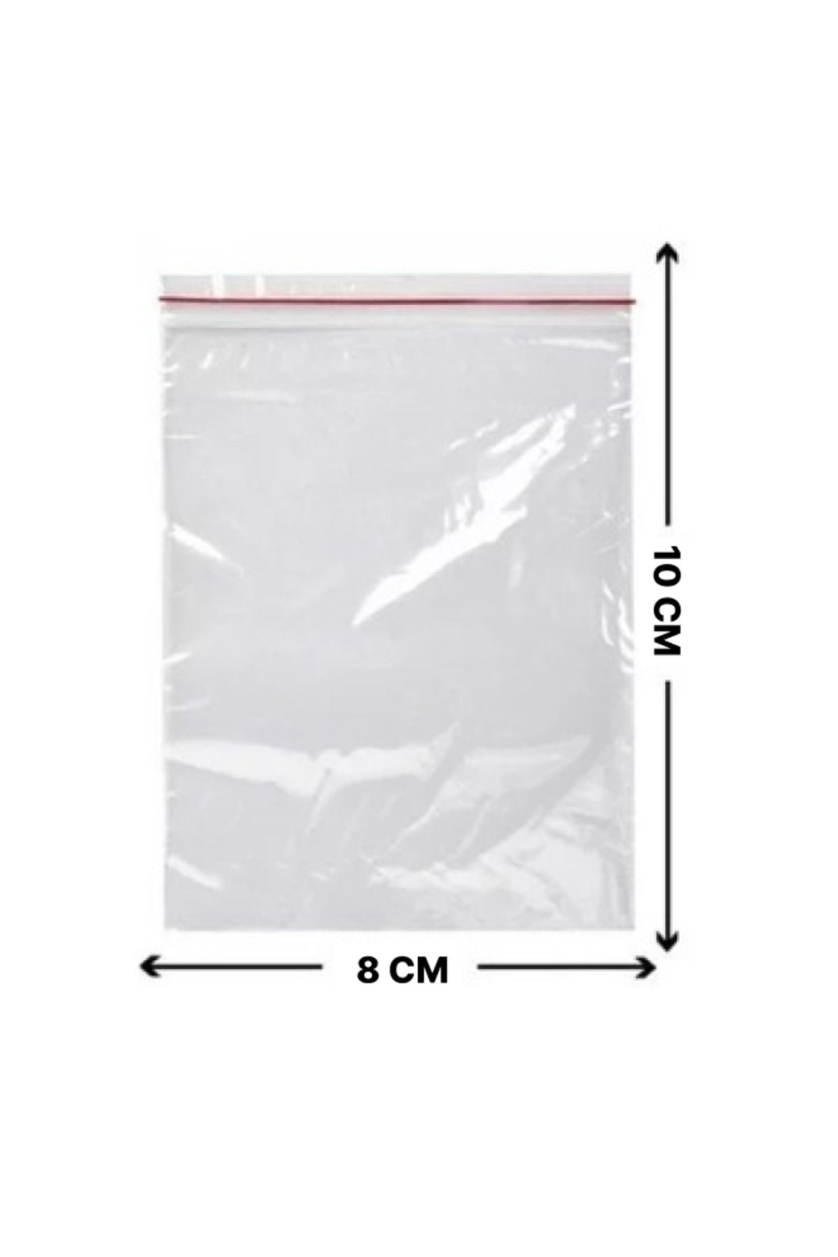 gnsstore Kilitli Poşet 8x10 100 Lü GZ0685