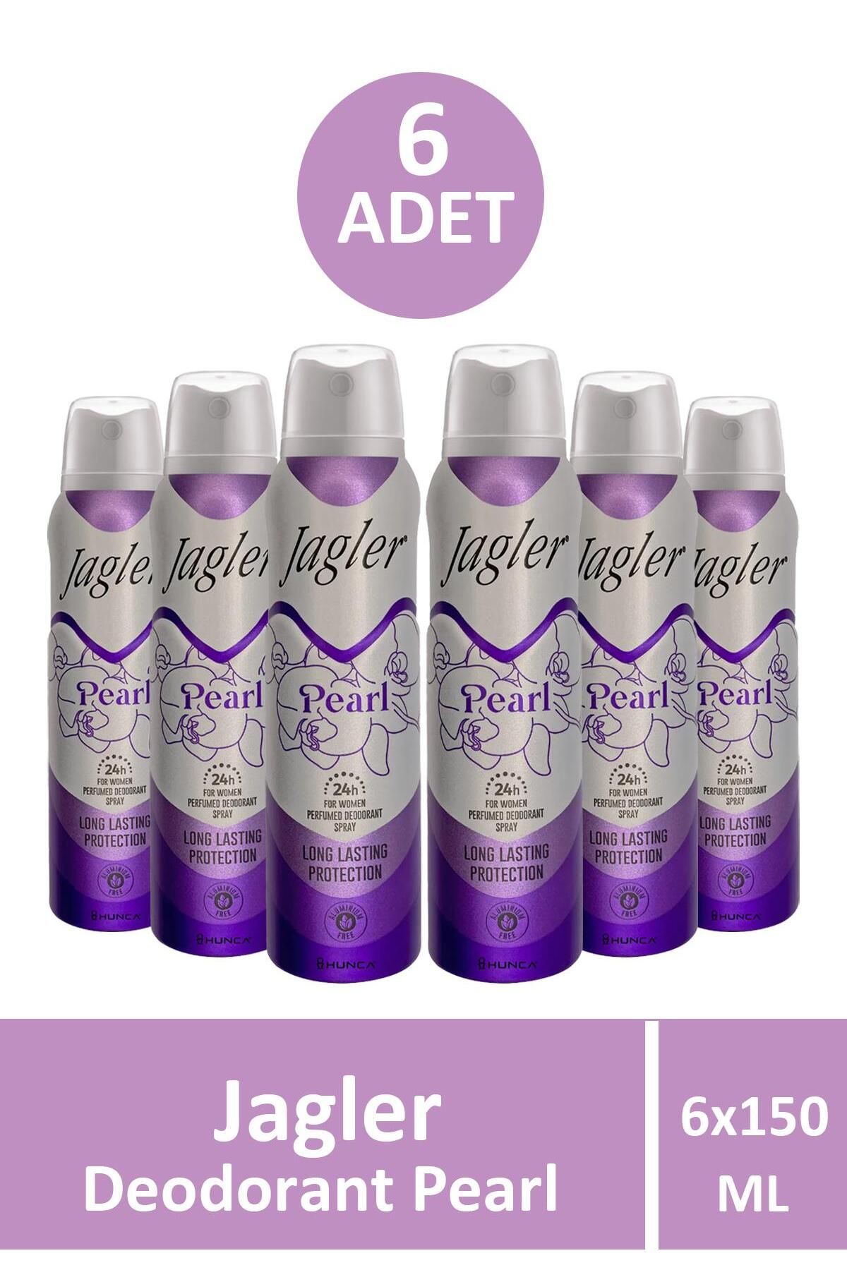 Seddar Collection Jagler Deo Pearl Women 150 ml 6 Adet