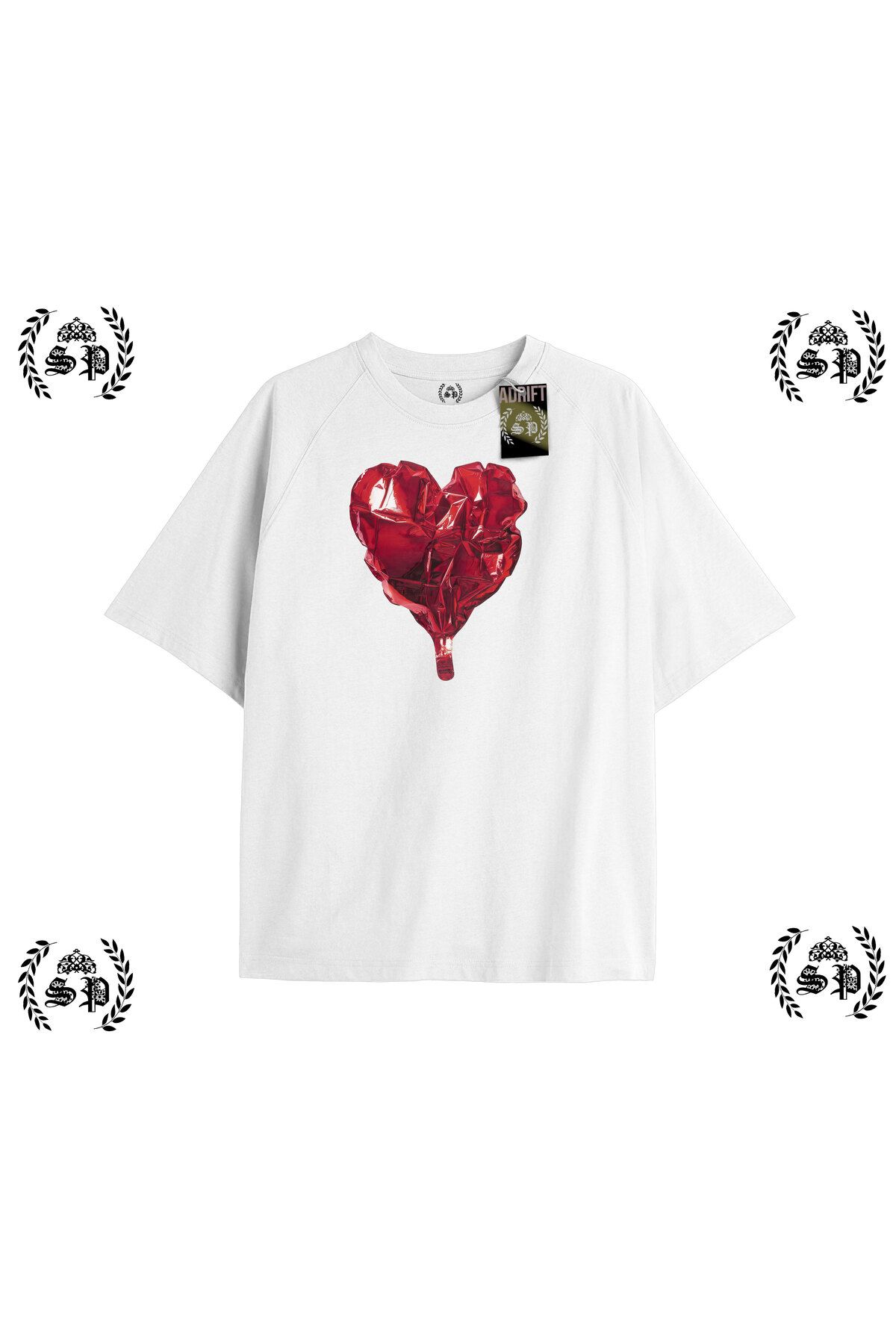 Tarzsokak Y2k Girlzz Baskılı Beyaz T-shirt