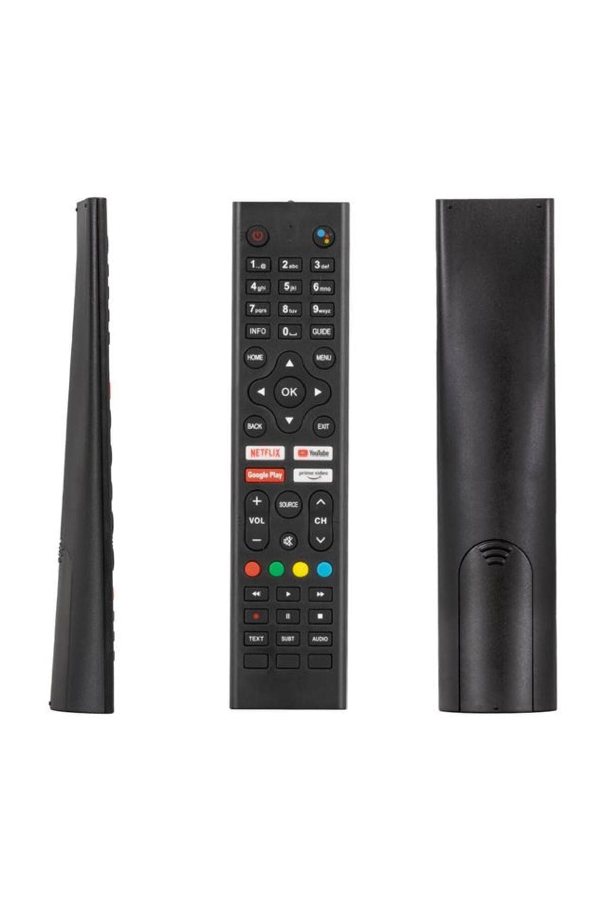 WEKO Sunny Netflix-Google Play-Youtube-Prime Video Tuşlu Ses Komutlu LCD-LED Tv Kumanda